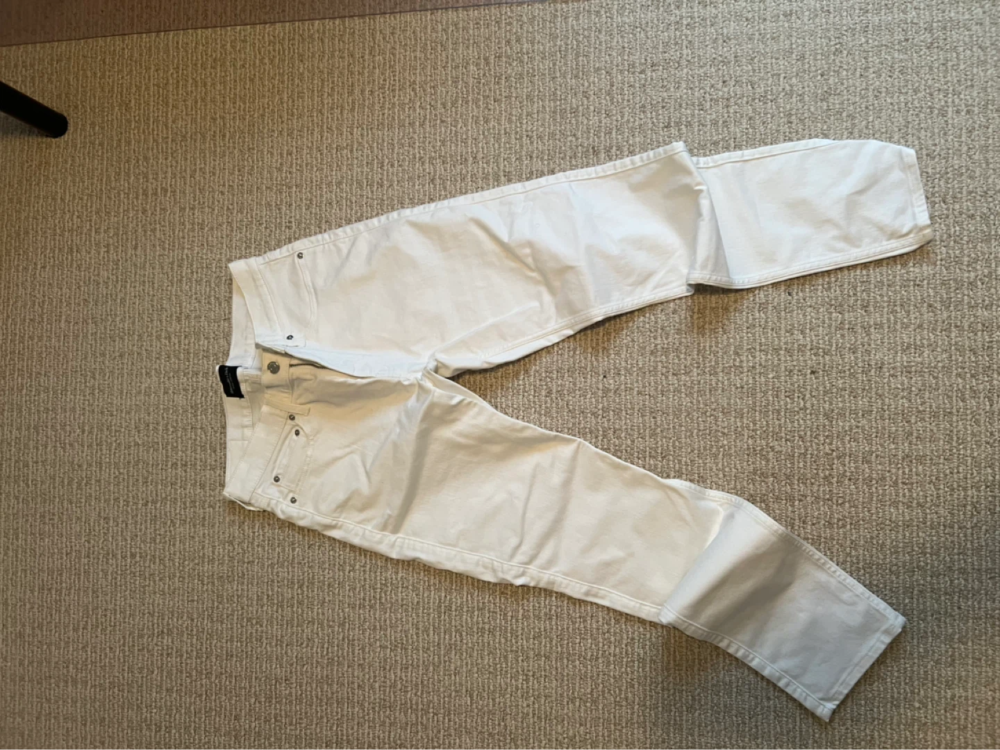 Abercrombie & Fitch Skinny Stretch Jeans - White
