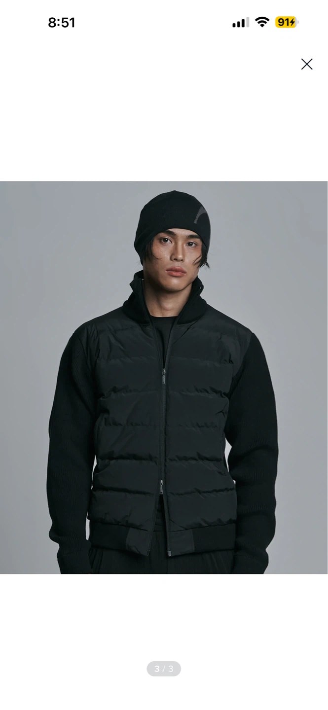 Knit Sleeves puffer - photo 3