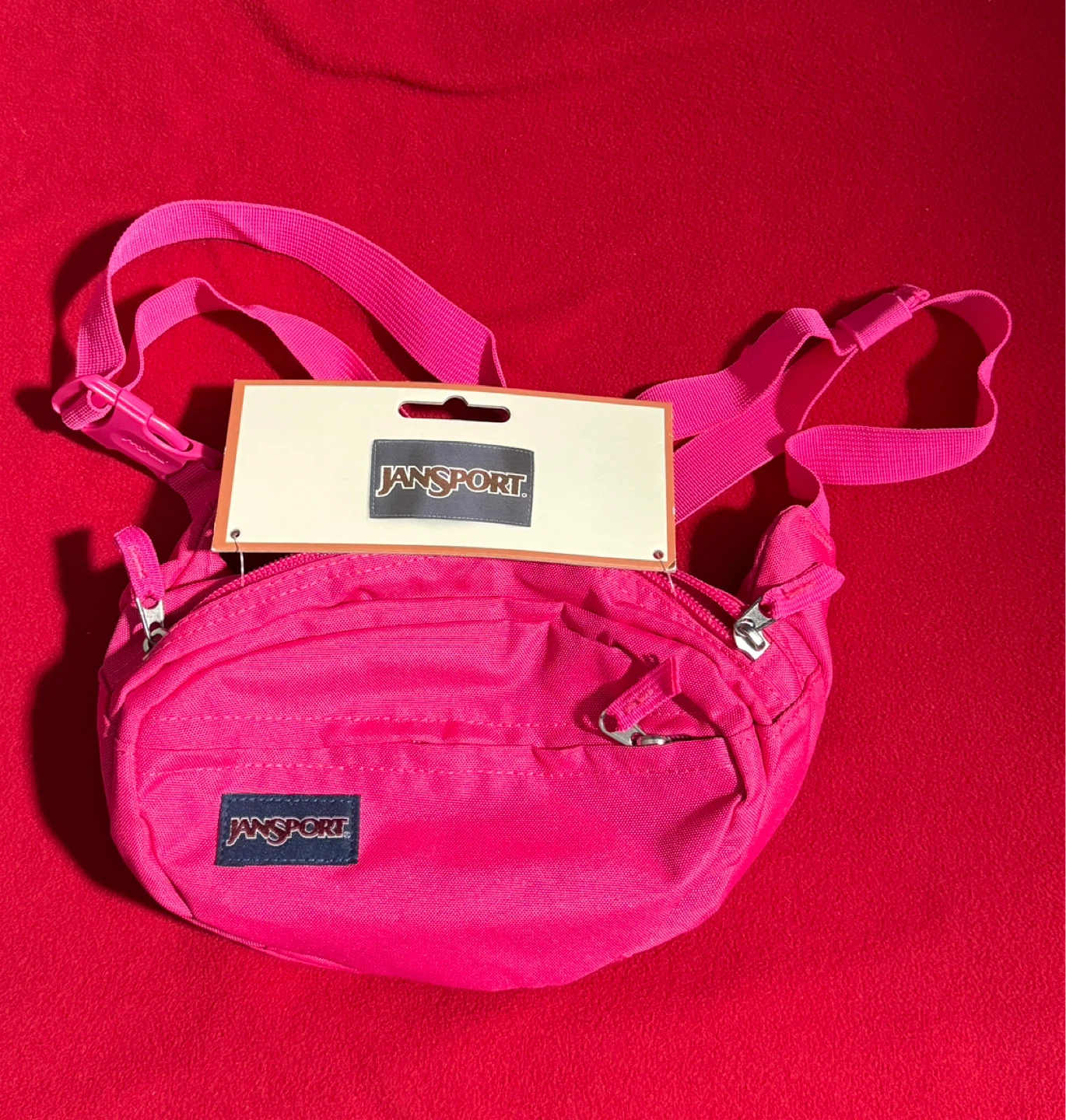 ⚽Jansport Pink Fanny Pack