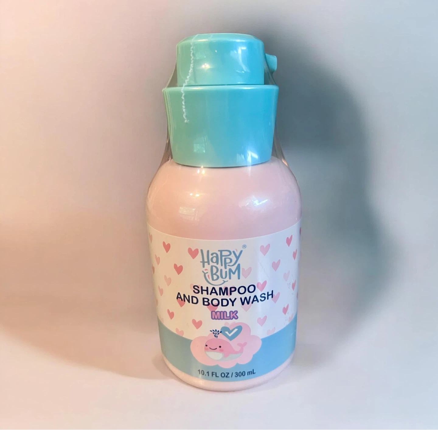 Happy Bum Baby Shampoo & Body Wash – Milk Scent | 300 mL