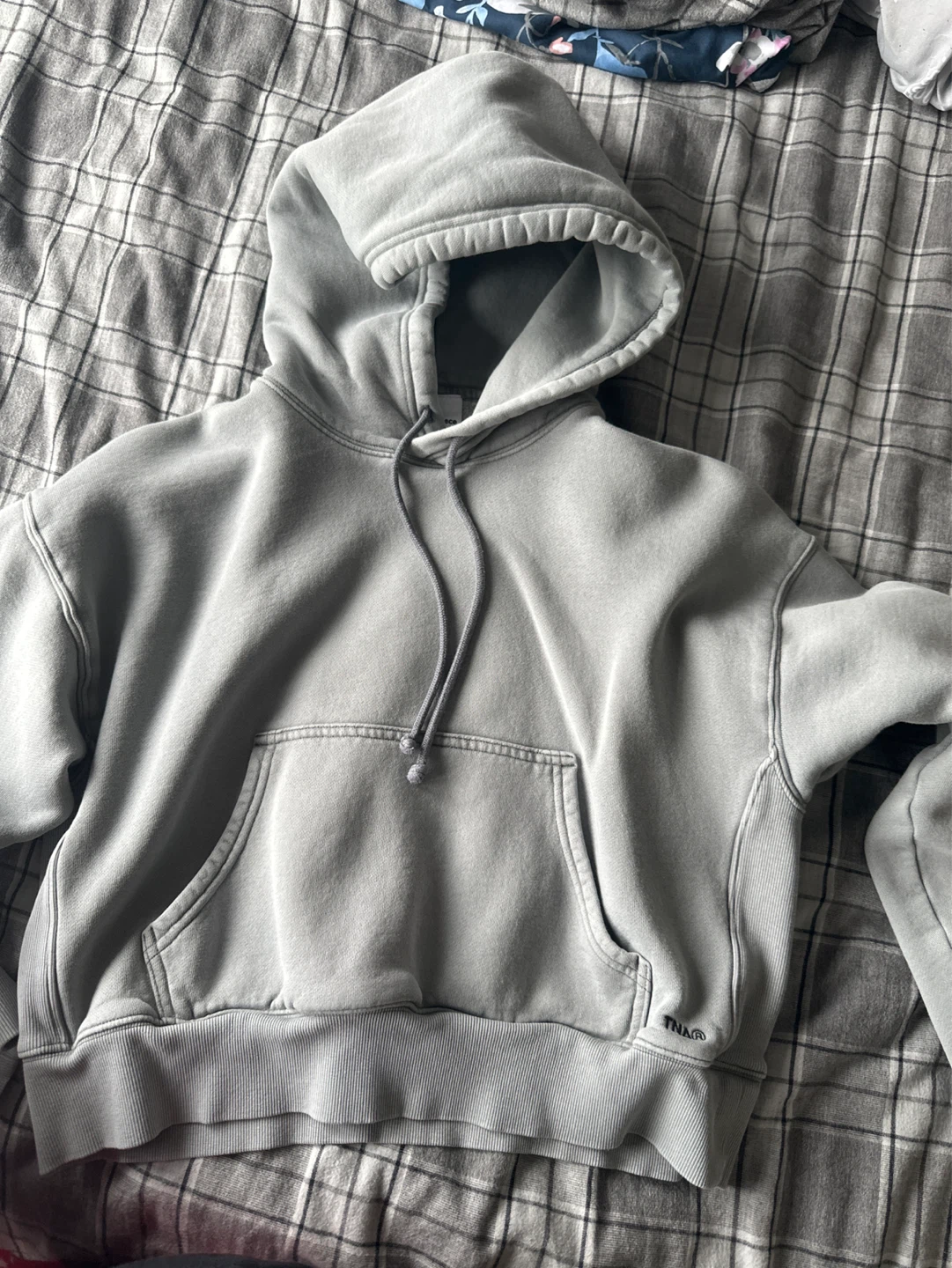 ARITZIA-TNA Cozy Fleece Boyfriend Fit Hoodie Size S