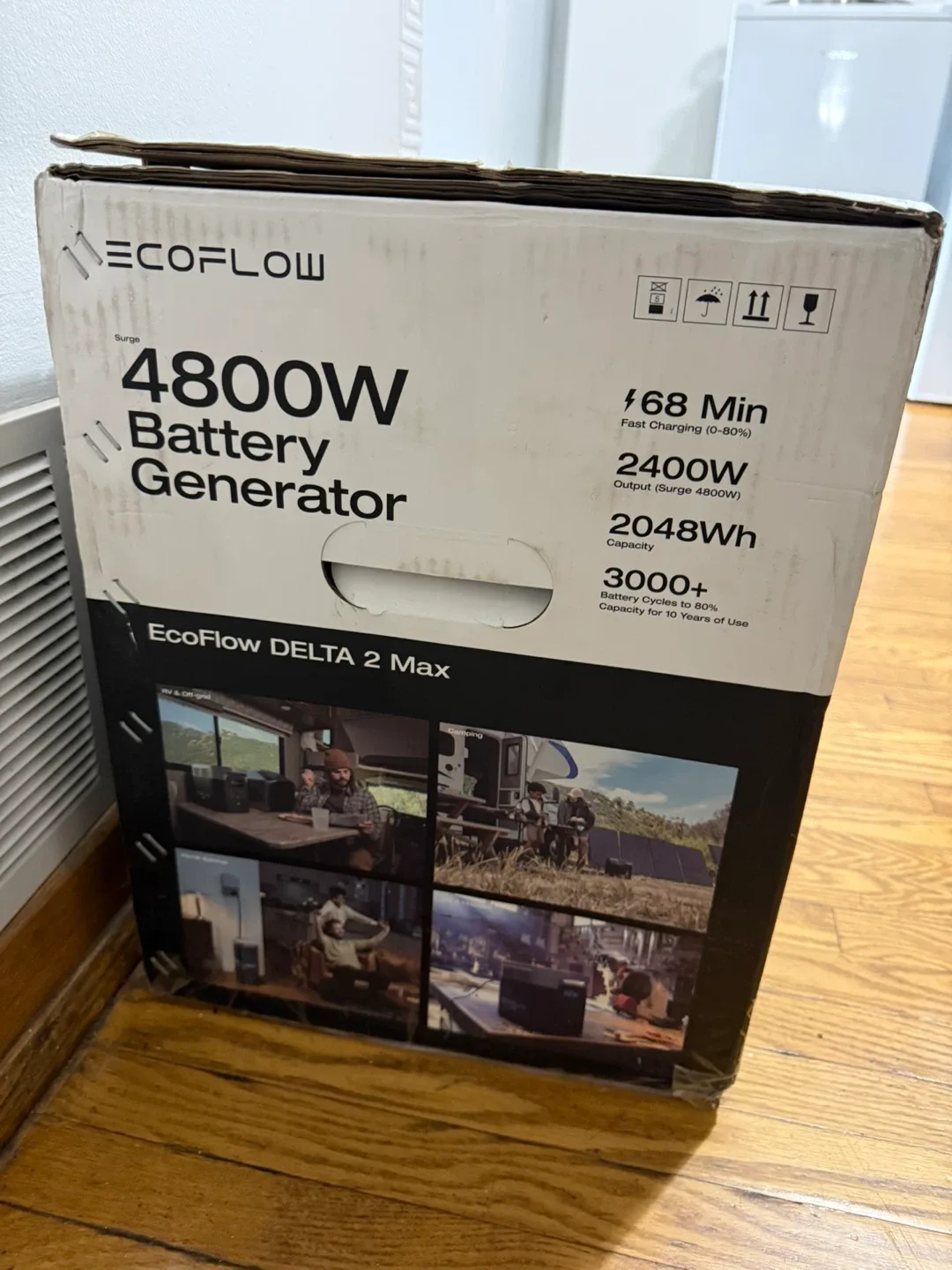 EcoFlow 4800W Battery Generator DELTA 2 Max - photo 2