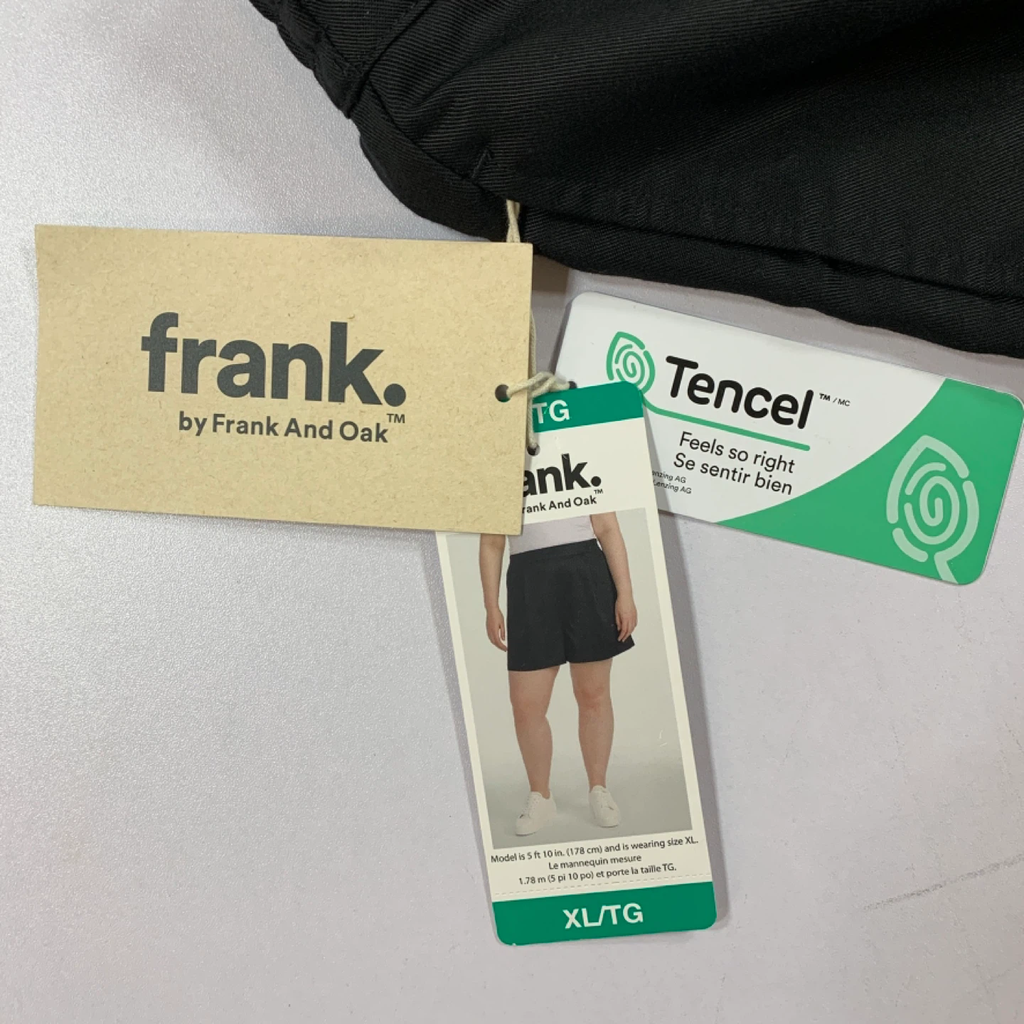 ⚽️ Frank And Oak Tencel Shorts XL - photo 3