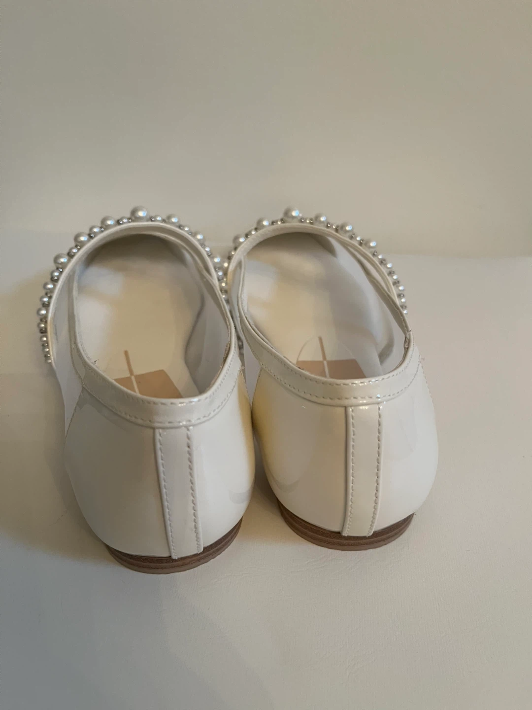 Dolce Vita White Mesh Pearl Ballet Flats ⚽ - photo 4