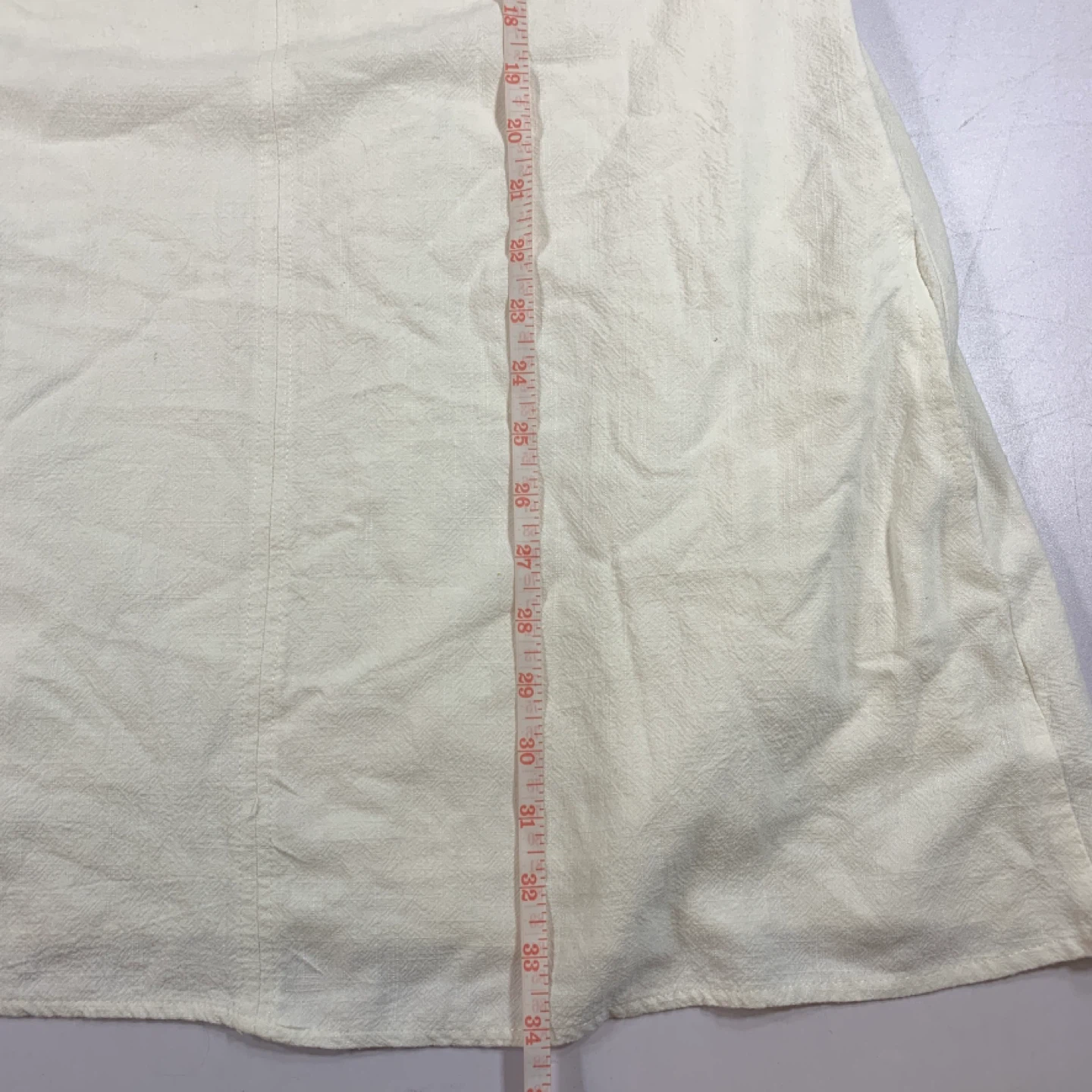 ⚽️ Thread & Supply Cream Sleeveless Dress - Medium - photo 4
