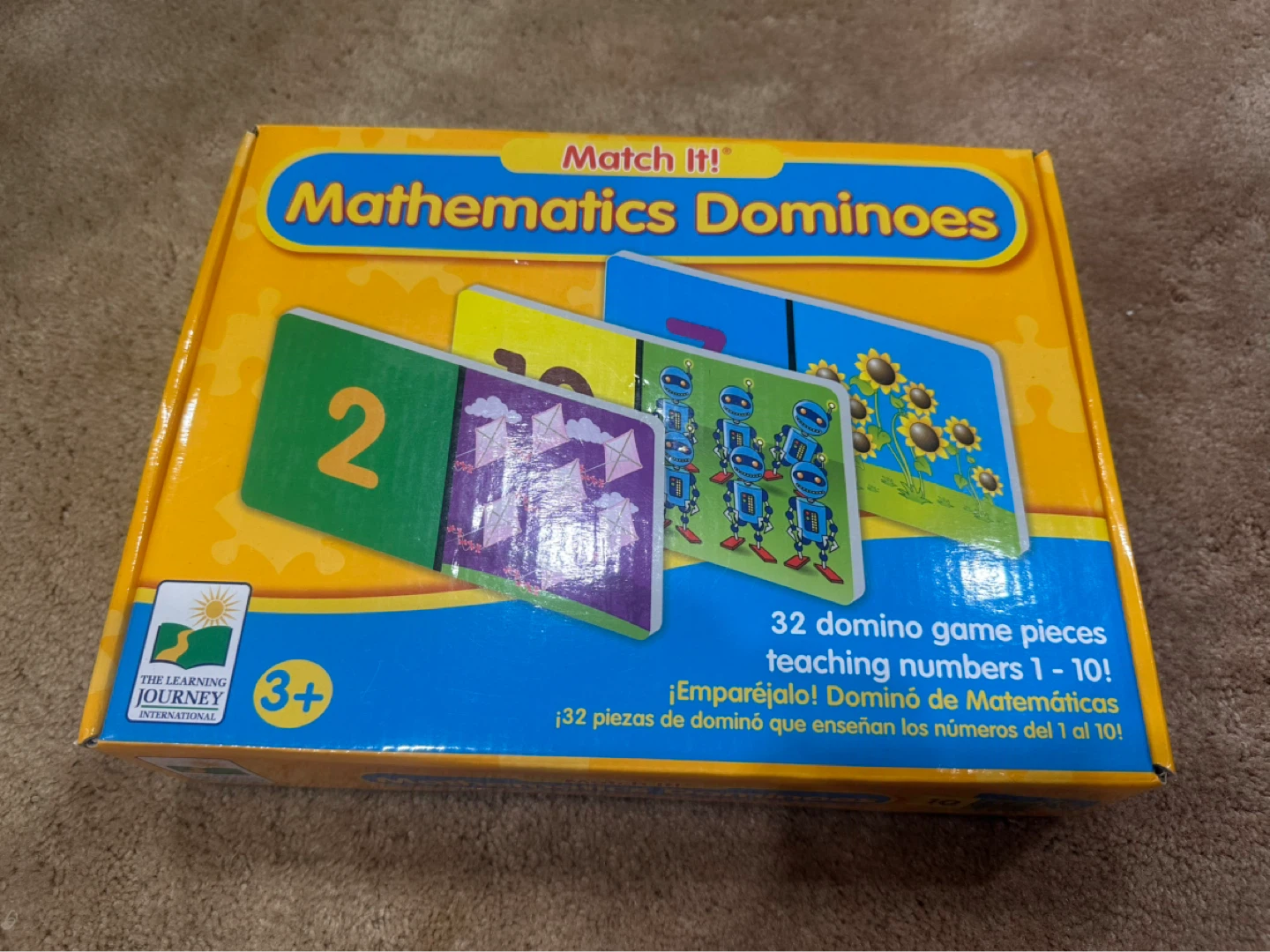 The Learning Journey Match It! Mathematics Dominoes
