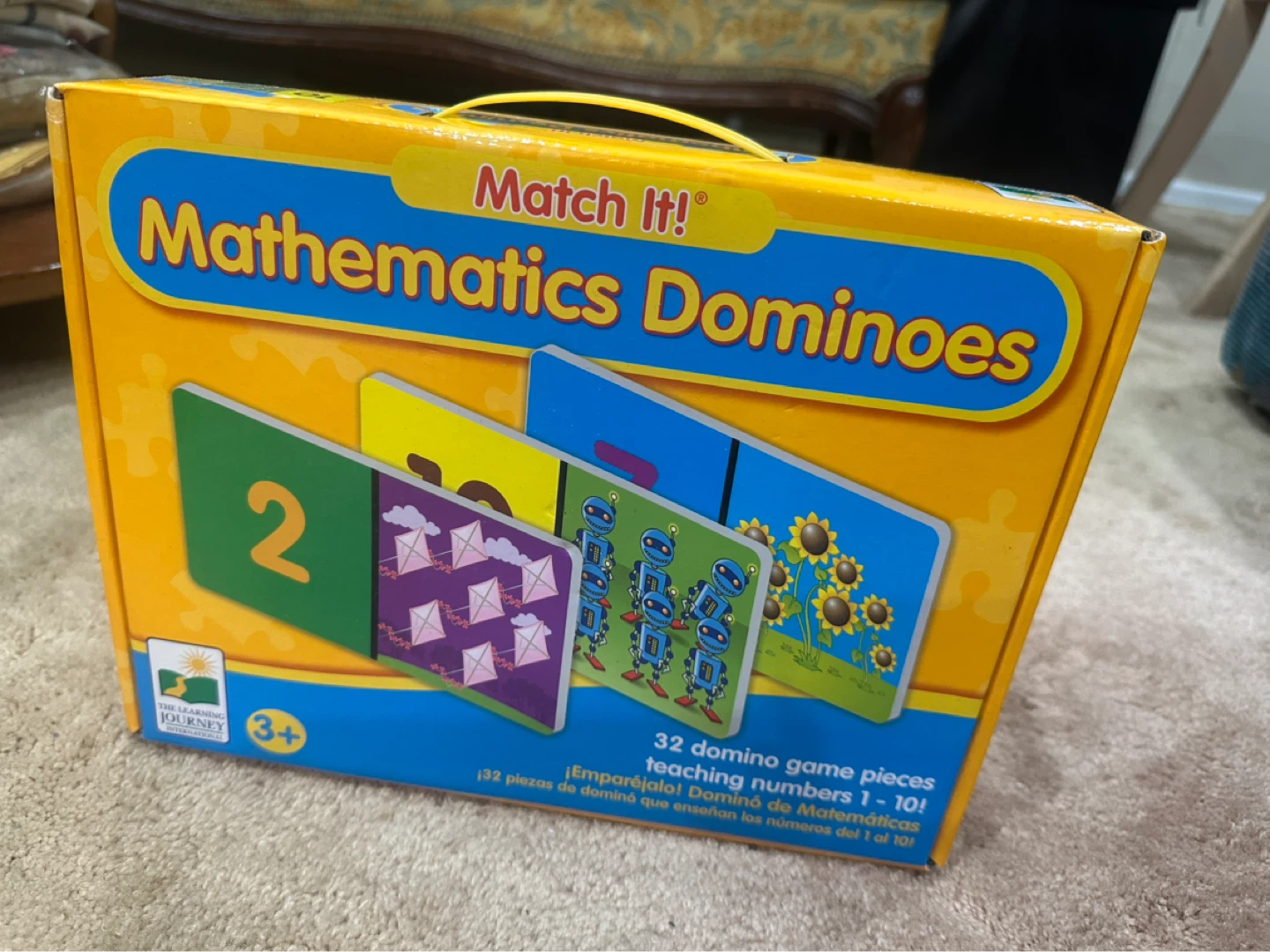 The Learning Journey Match It! Mathematics Dominoes - photo 2