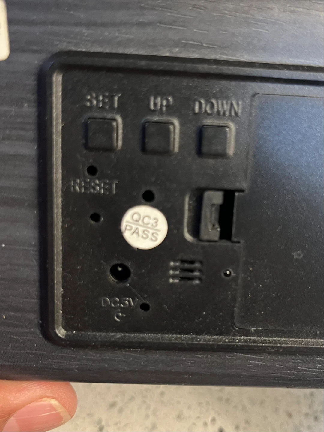 ⚽ 2 Digital Alarm Clock with Temperature and Humidity Display - photo 3