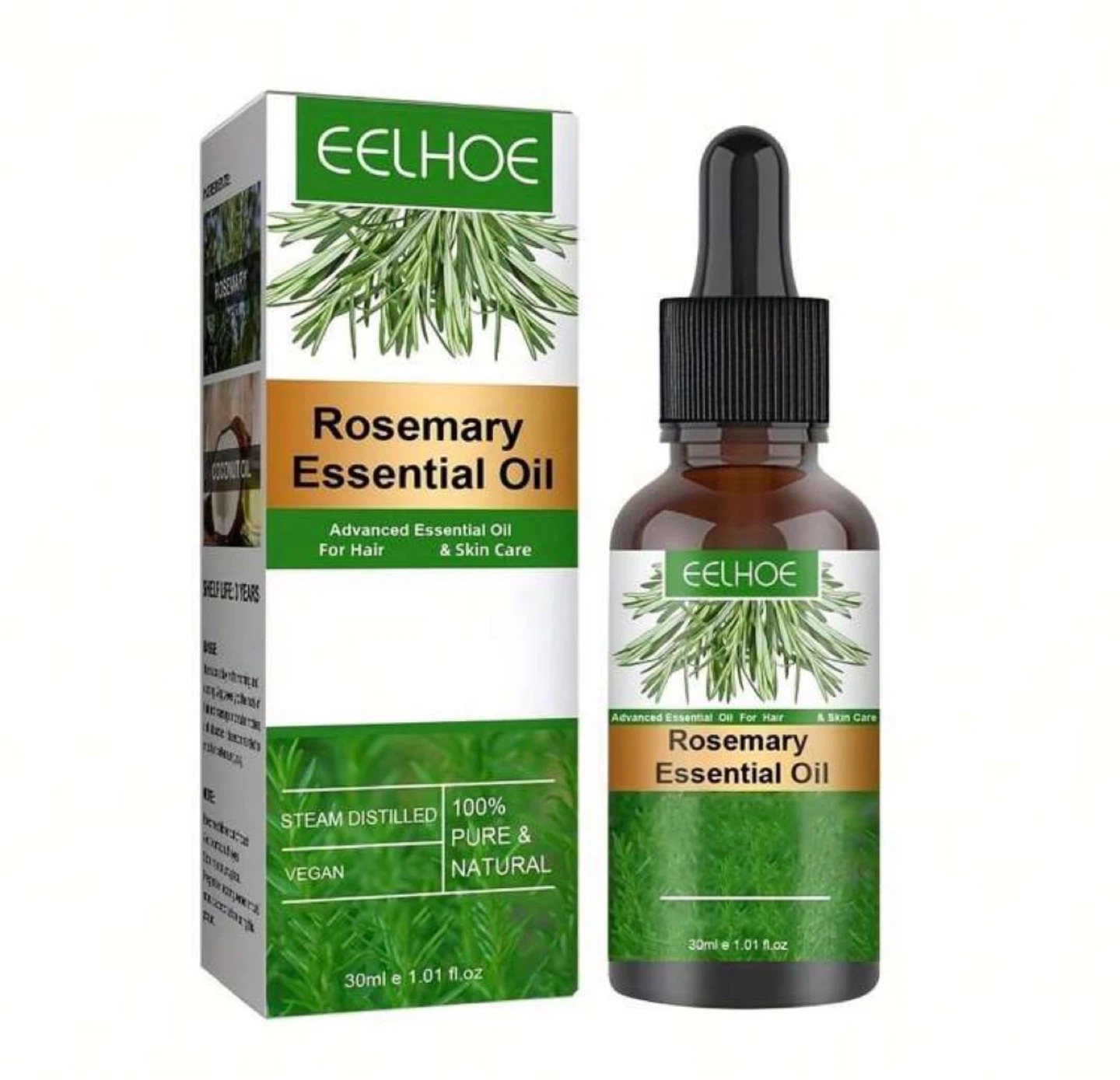 Rosemary Essential Oil for Hair & Skin Care 30ml NEW