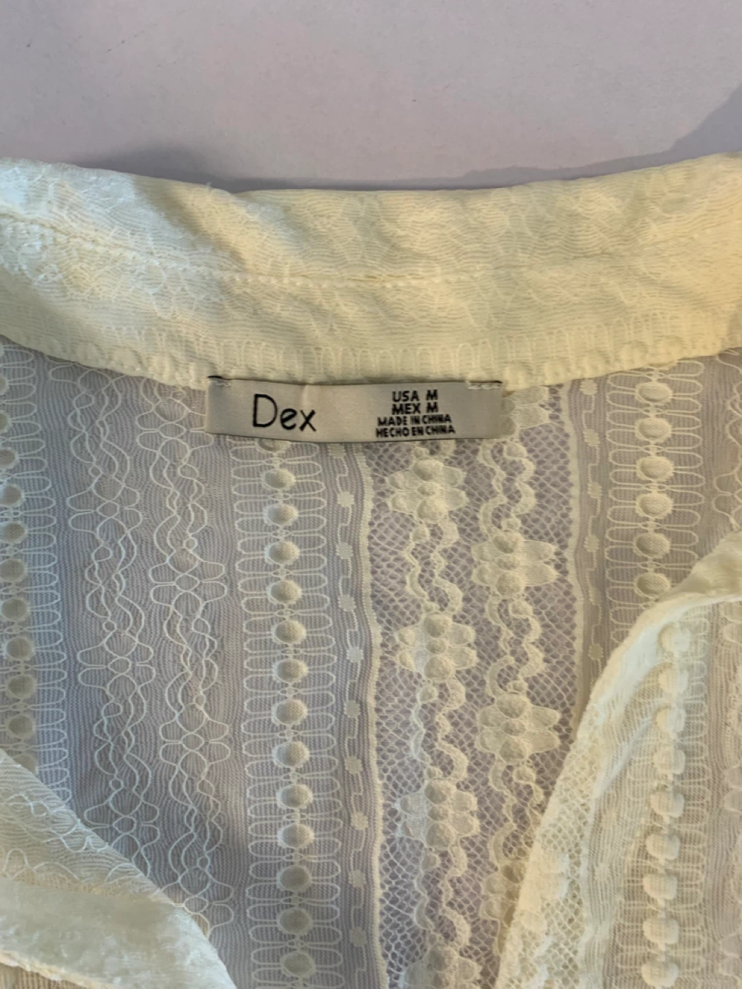 ⚽️ Dex Lace Button-Up Blouse - photo 4
