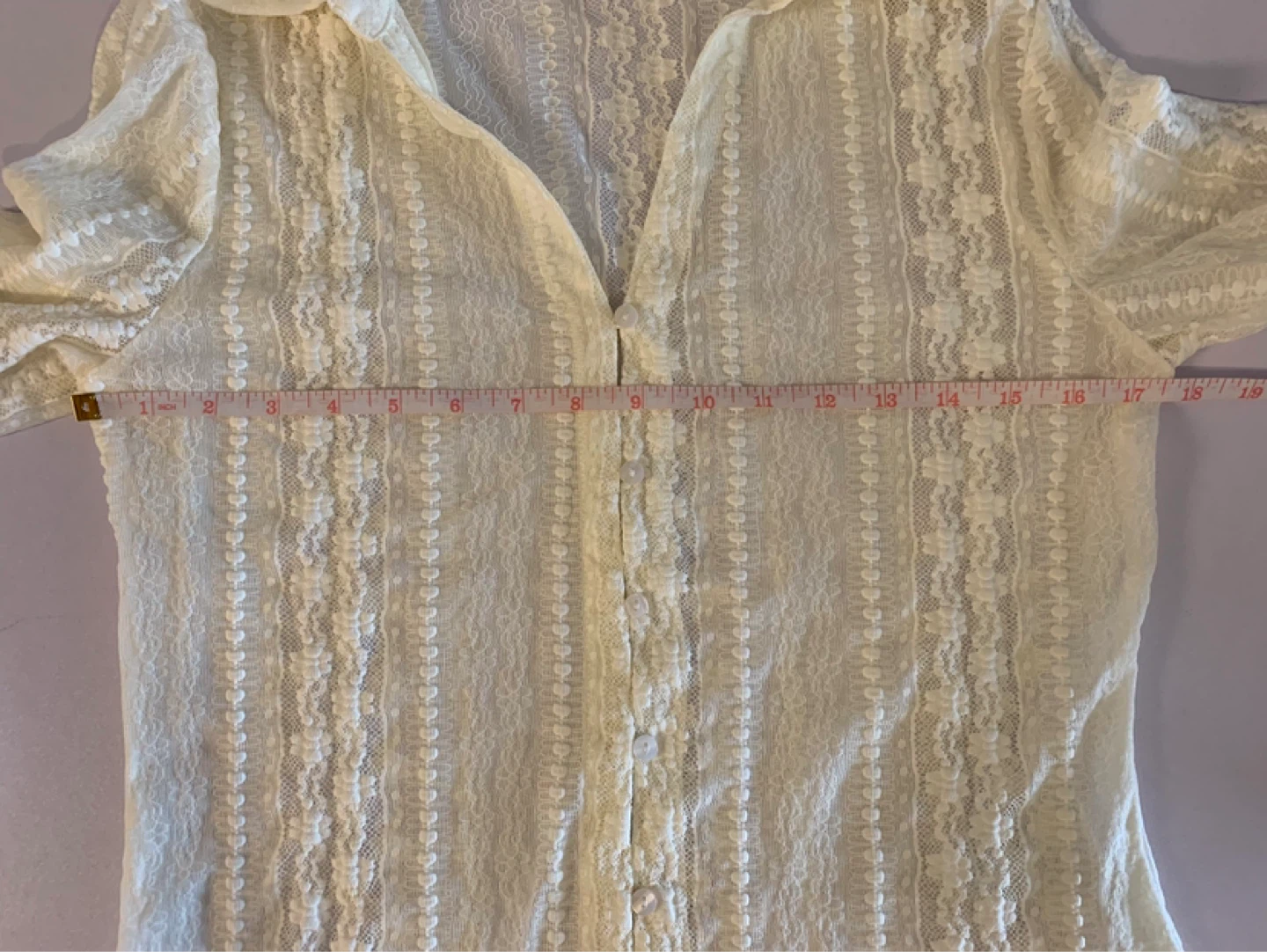 ⚽️ Dex Lace Button-Up Blouse - photo 5