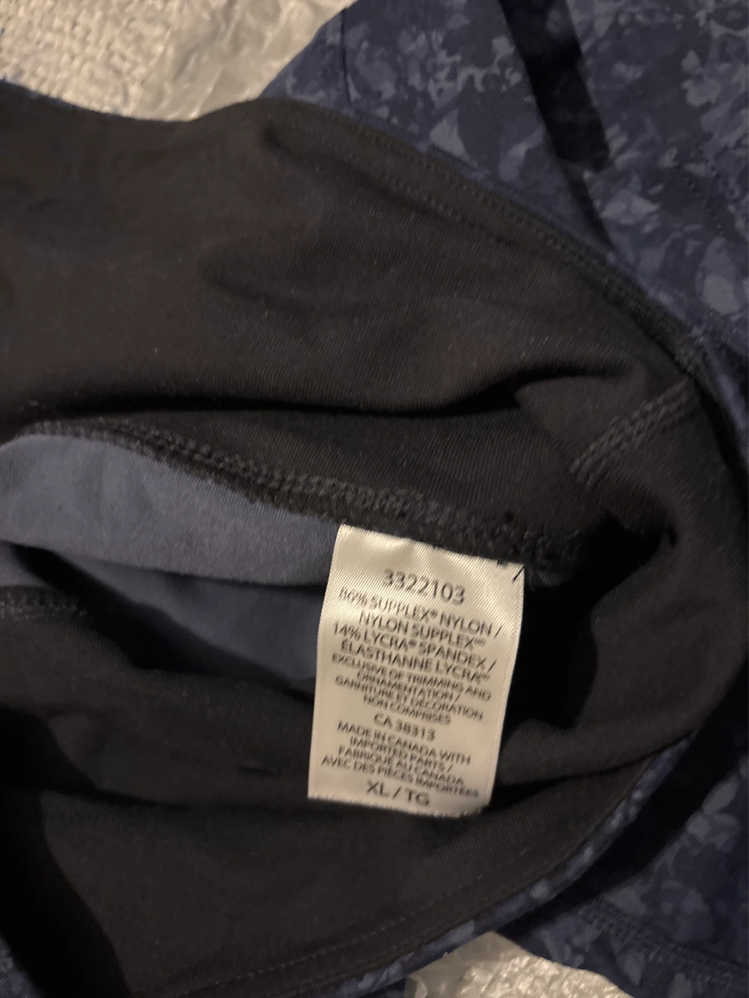 NWOT Tuff Athletics Leggings XL/TG - photo 4