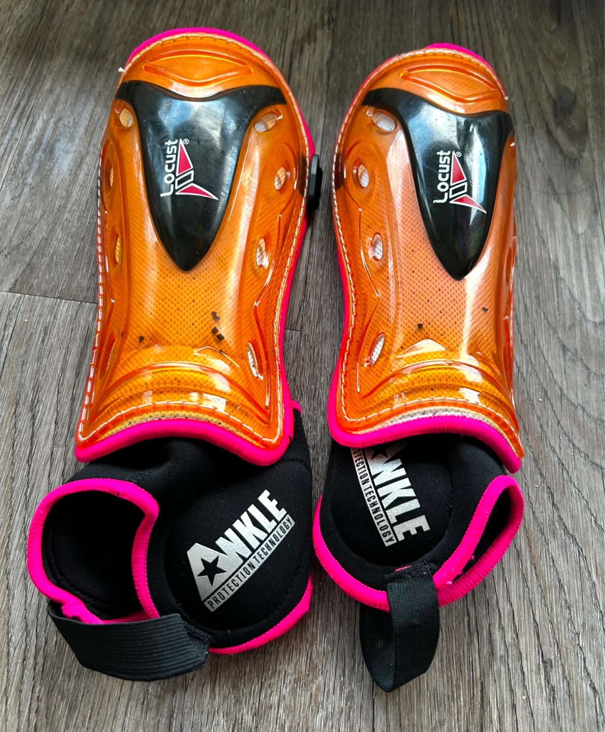 Locust shin pads