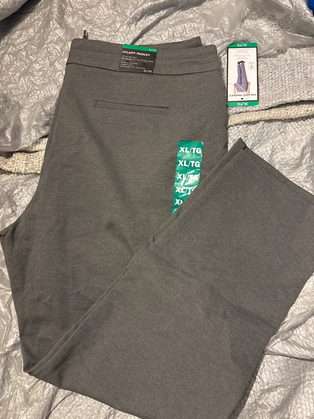 HILARY RADLEY Women's Pants XL/TG Grey