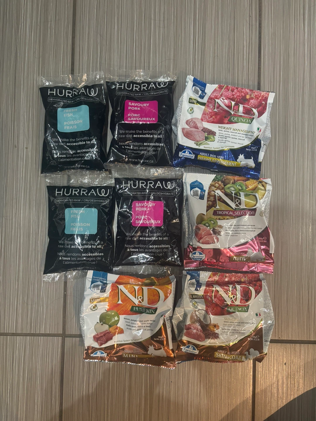Brand new dog food