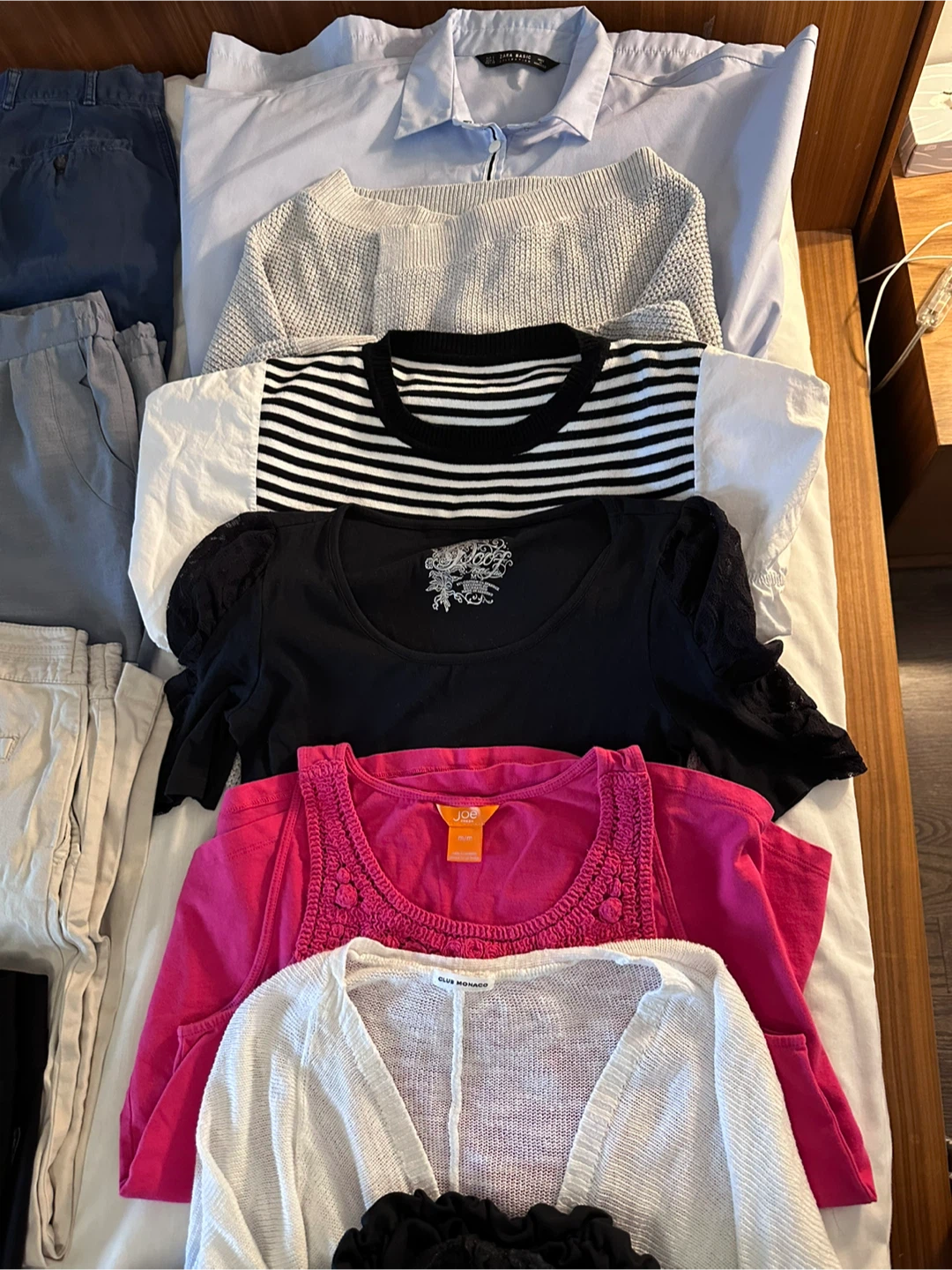 28 pieces women’s size medium clothing tops pants dresses ⚽️ - photo 4