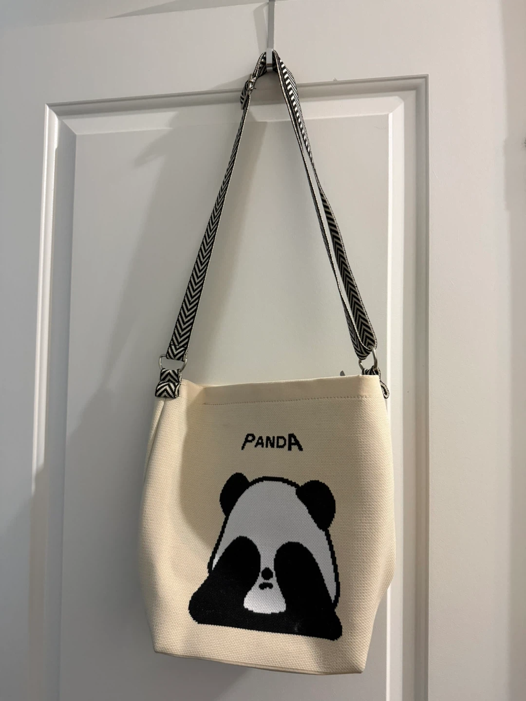 Canvas Panda Bag