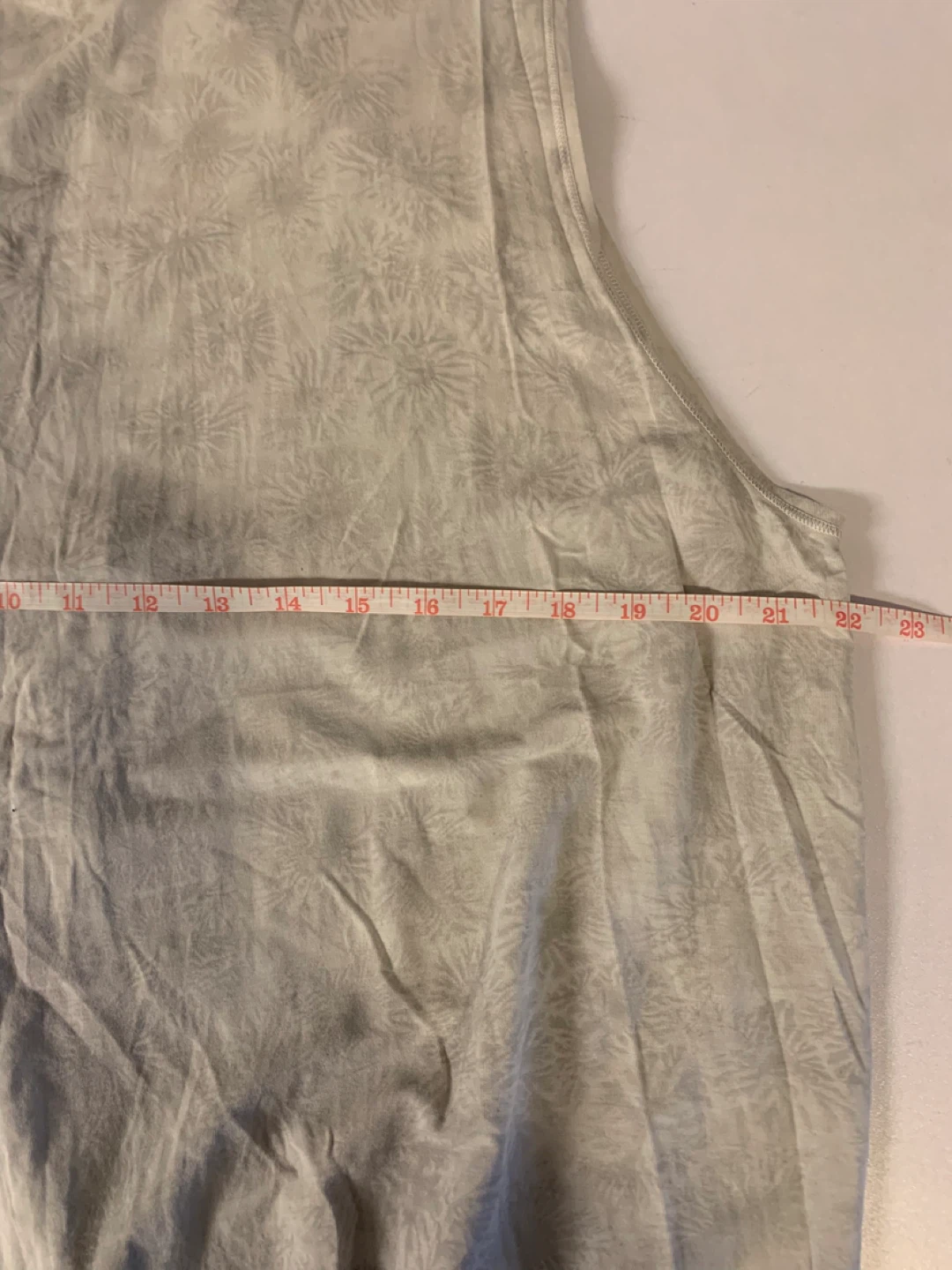 ⚽️ Lululemon Sleeveless Top Tank Grey Floral Print - photo 5