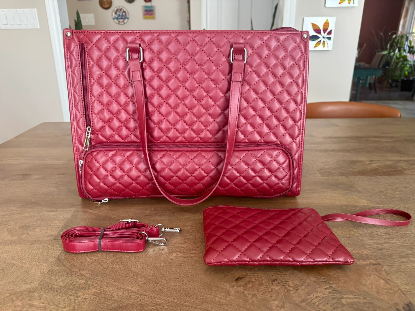 Laptop and lunch bag tote