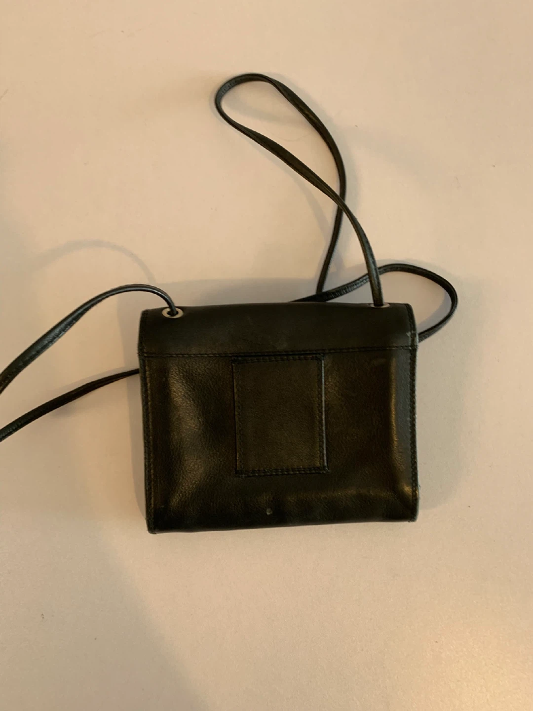 ⚽️ Derek Alexander Black Leather Shoulder Bag - photo 2