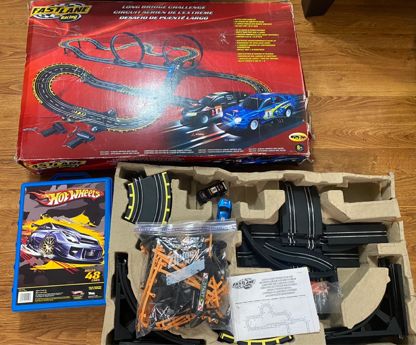 Fast Lane Racing + Hot Wheels Car Collection