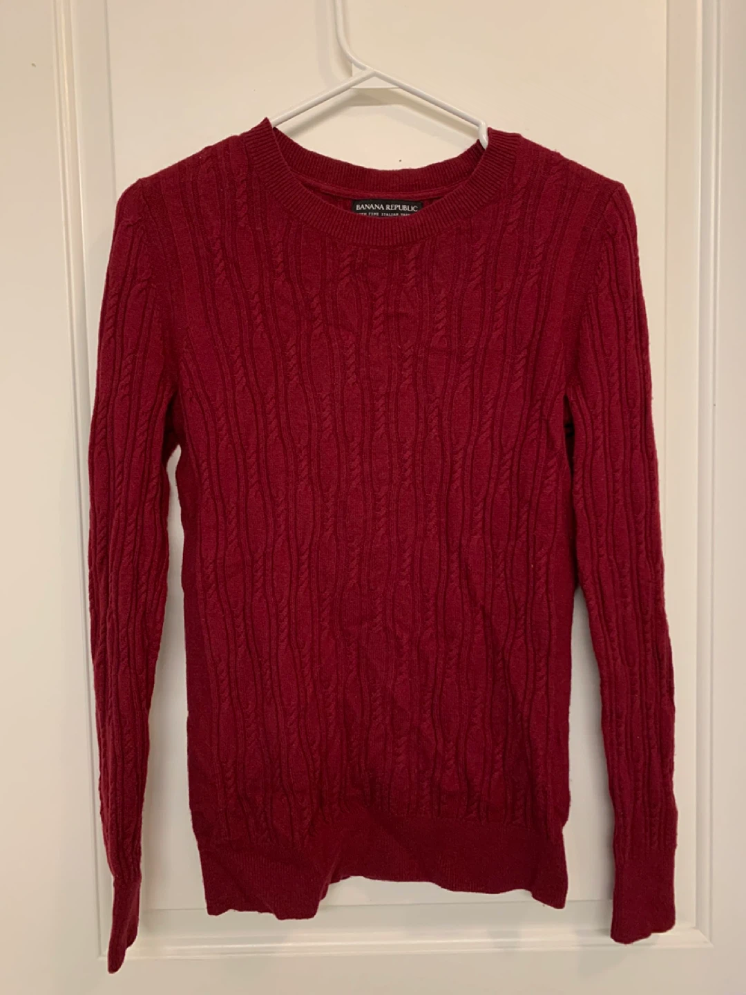 ⚽️ Merino Wool Cashmere Blend Sweater - Size S