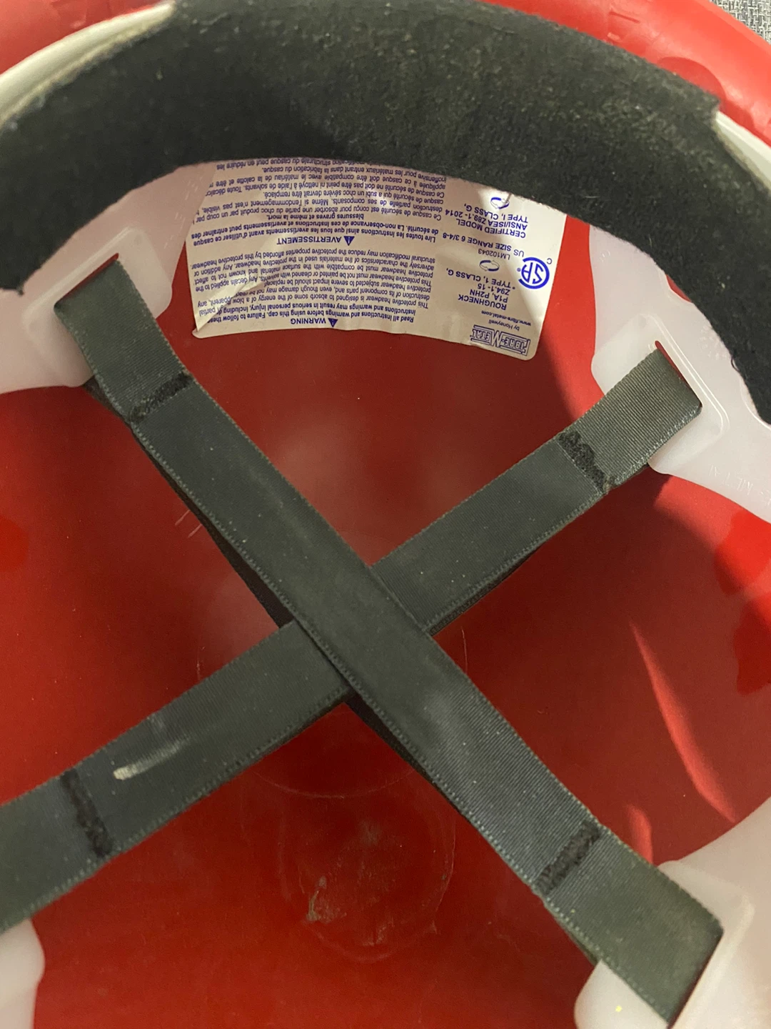 Red Construction Hard Hat - photo 5