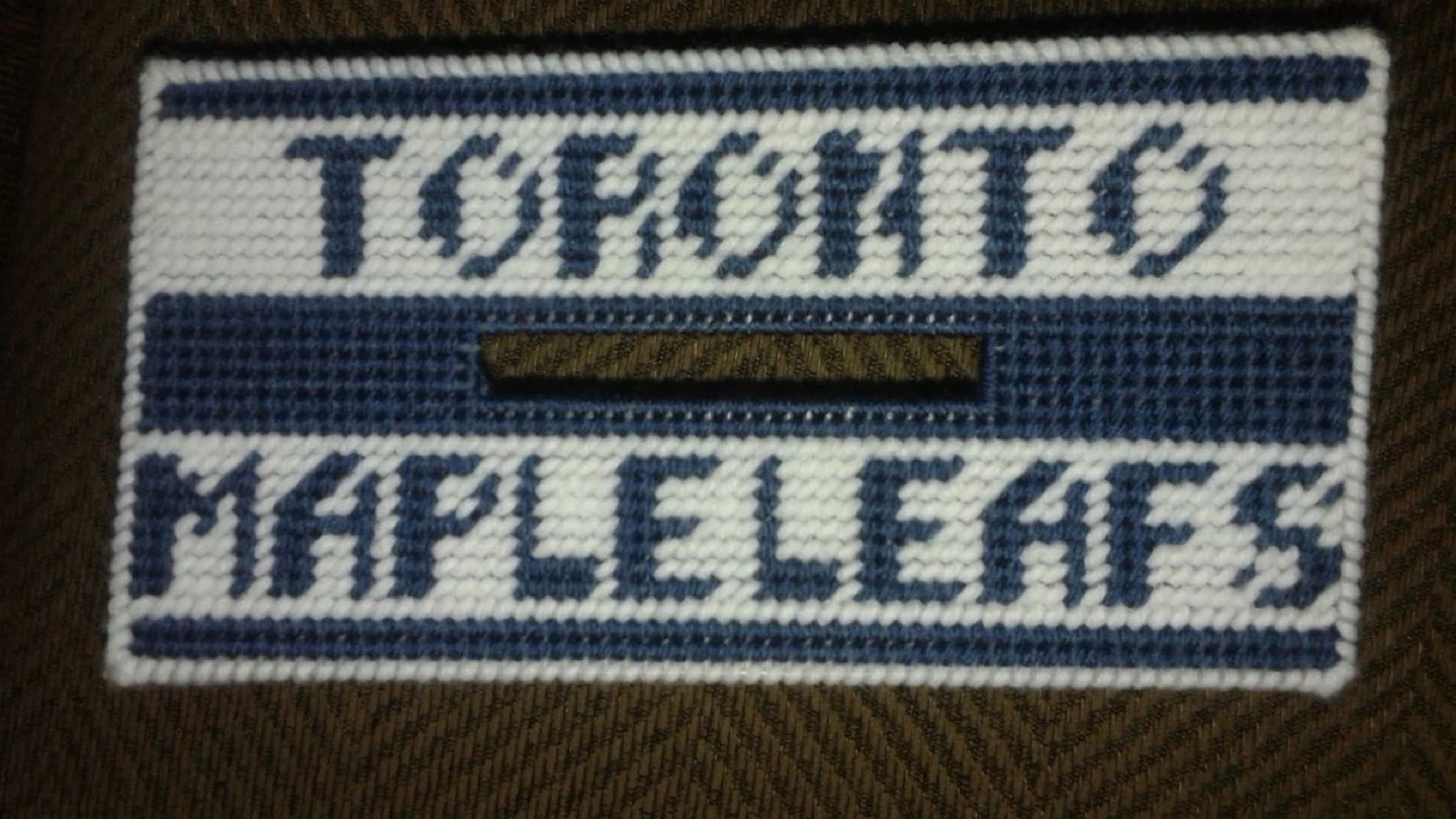 ⚽️ Toronto Maple Leafs Tissue Box Cover - photo 2