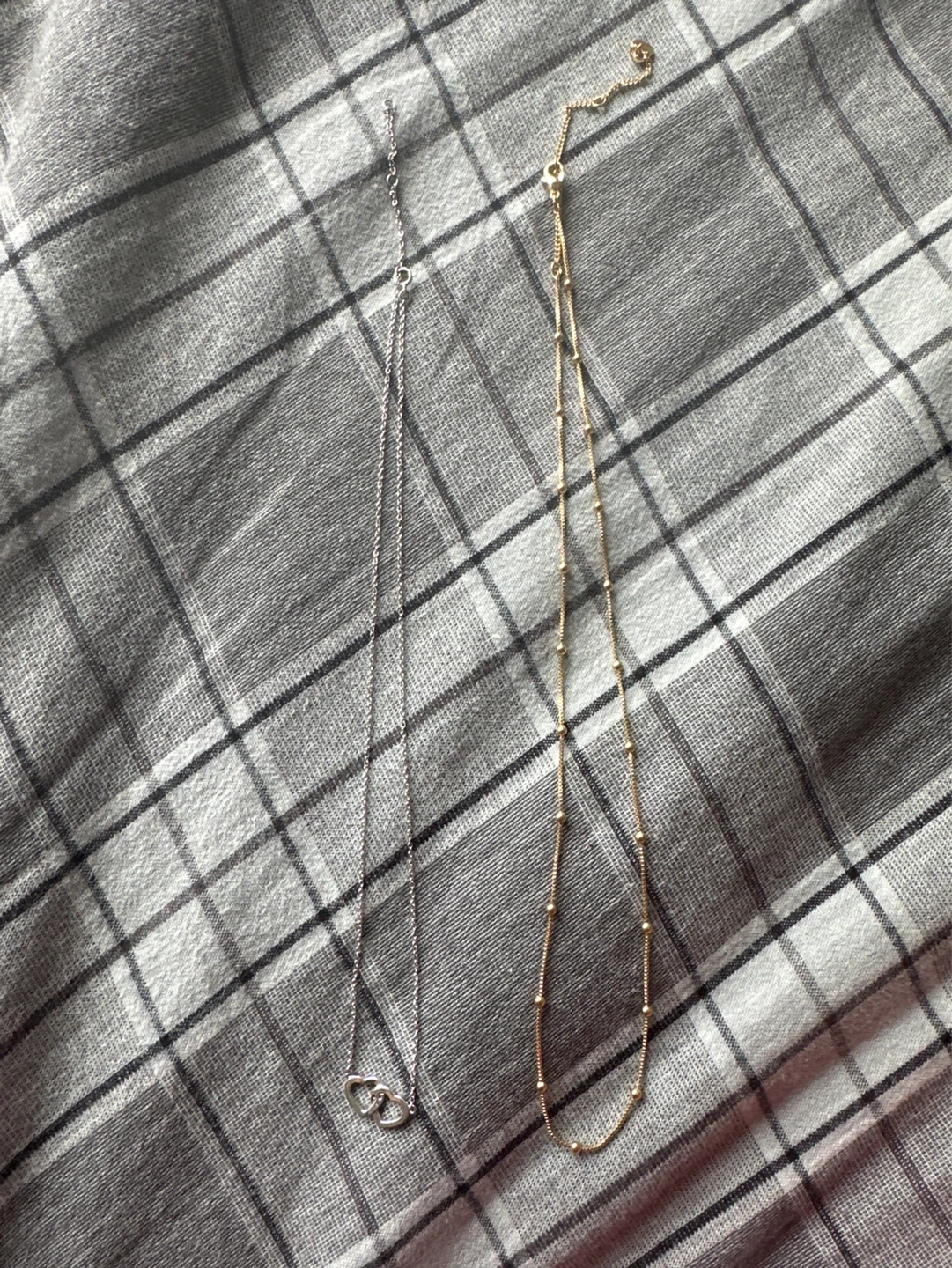 Sterling Silver and bead necklace