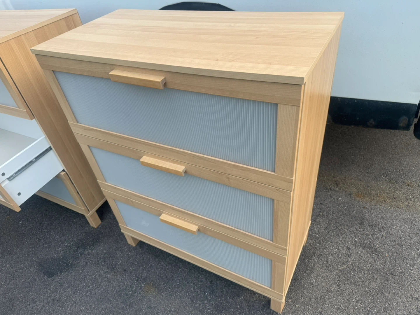 2 IKEA 3-Drawer Chests - photo 3