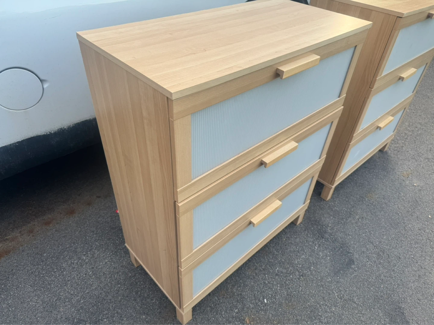 2 IKEA 3-Drawer Chests - photo 4