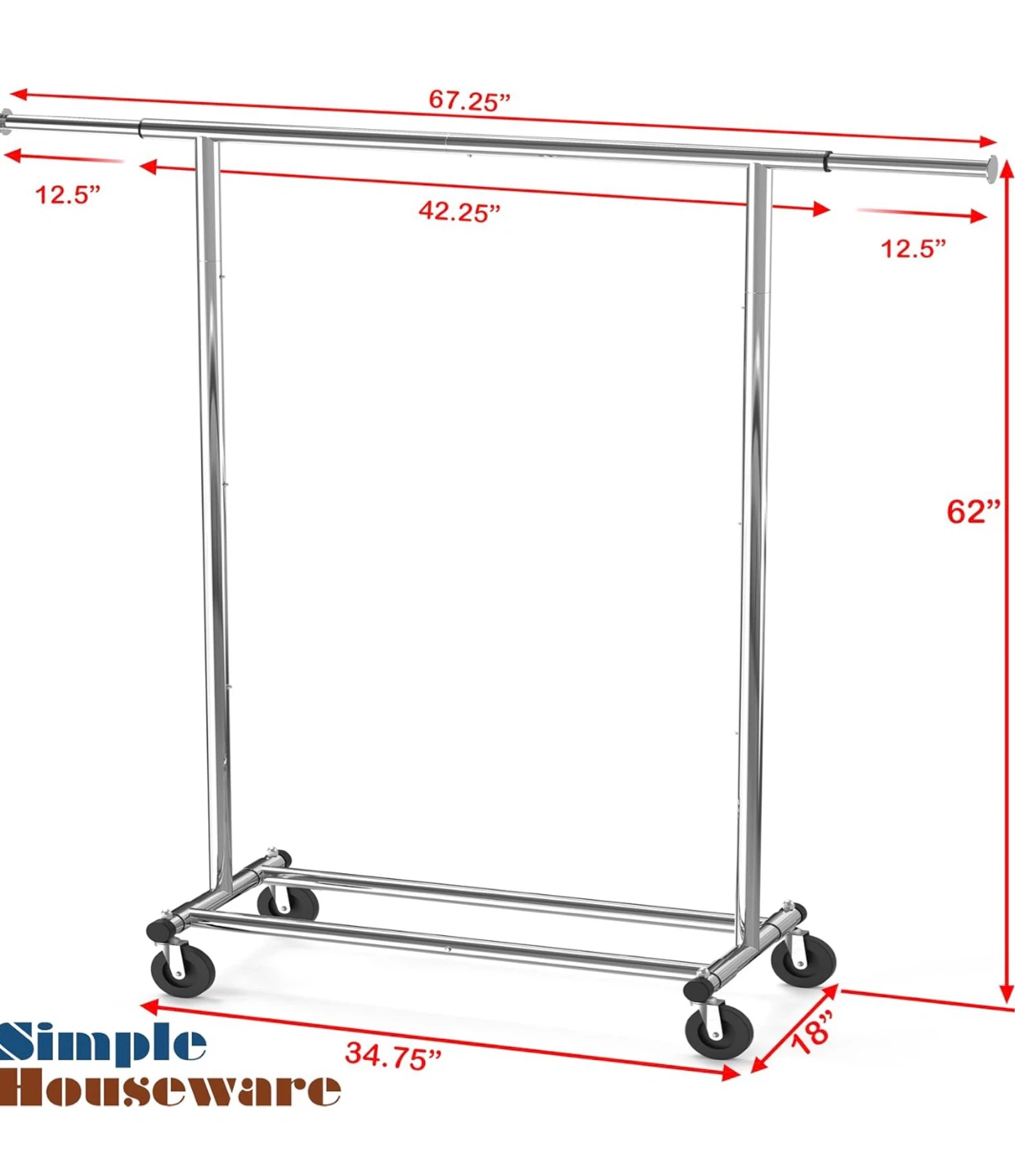 Simple Houseware Clothing Rack - photo 2