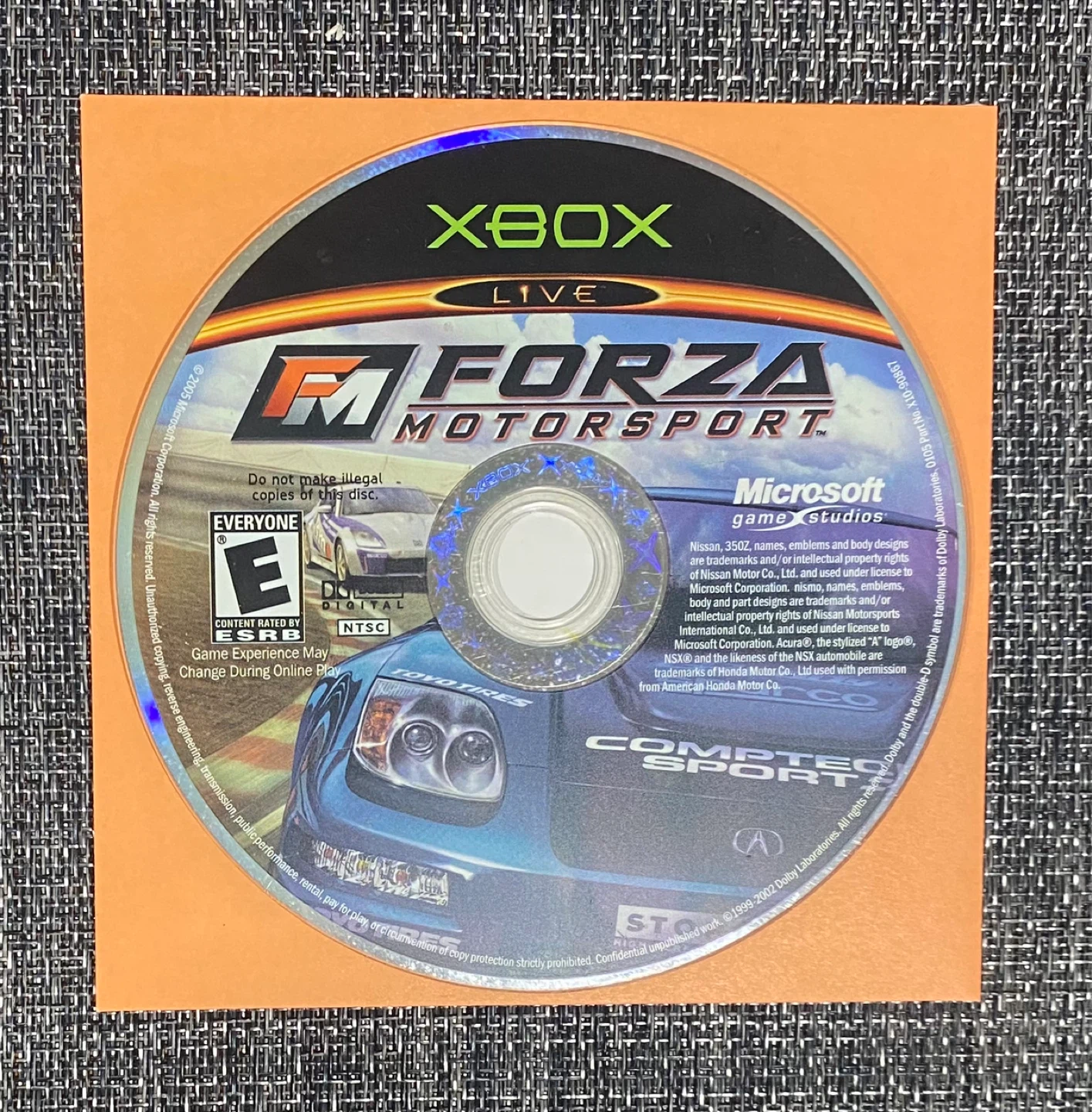 Forza Motorsport Xbox Game
