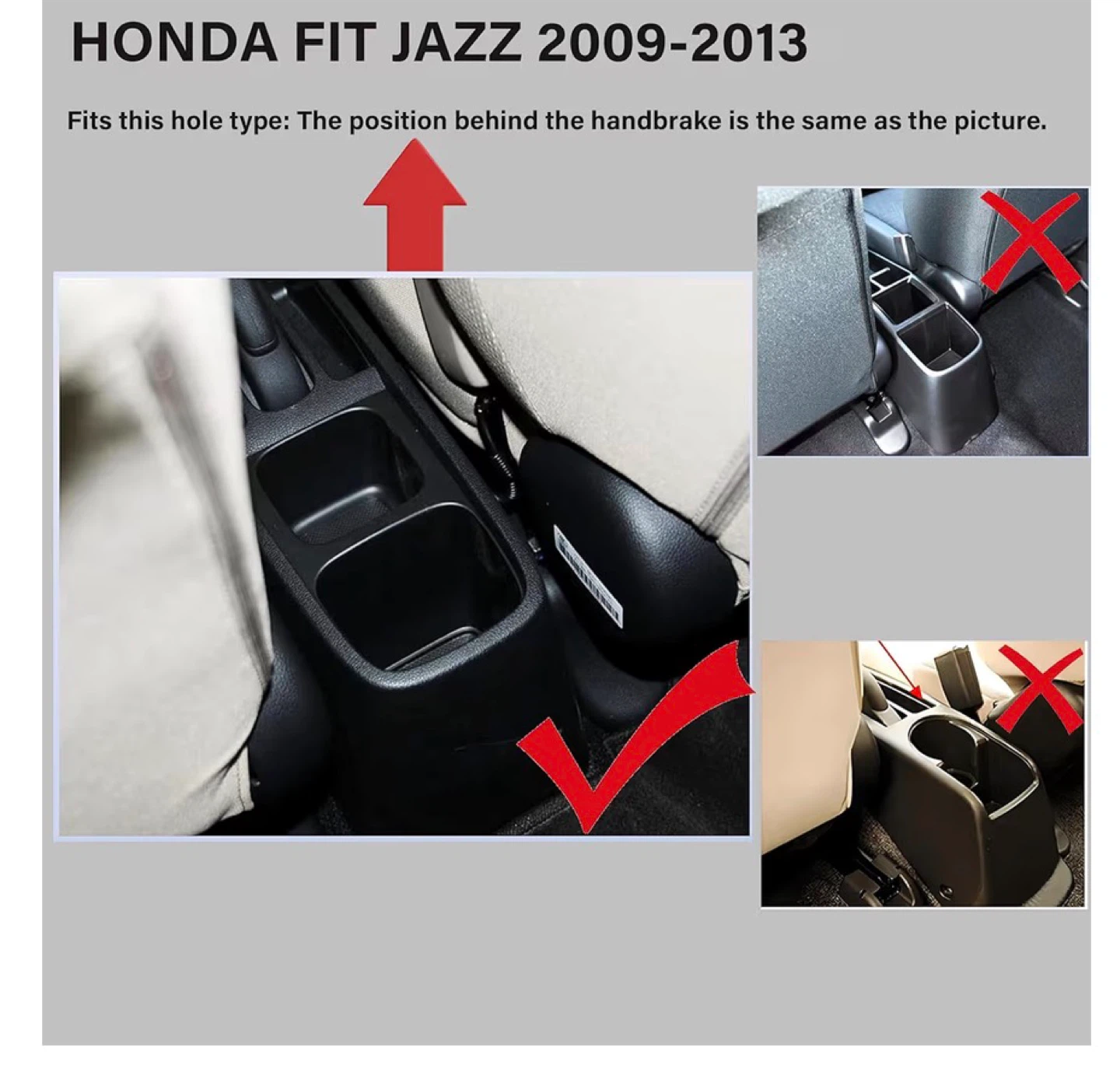 Car Armrest Box for Honda Fit Jazz 2009-2013 w/ 7 USB Ports AH3 - photo 2