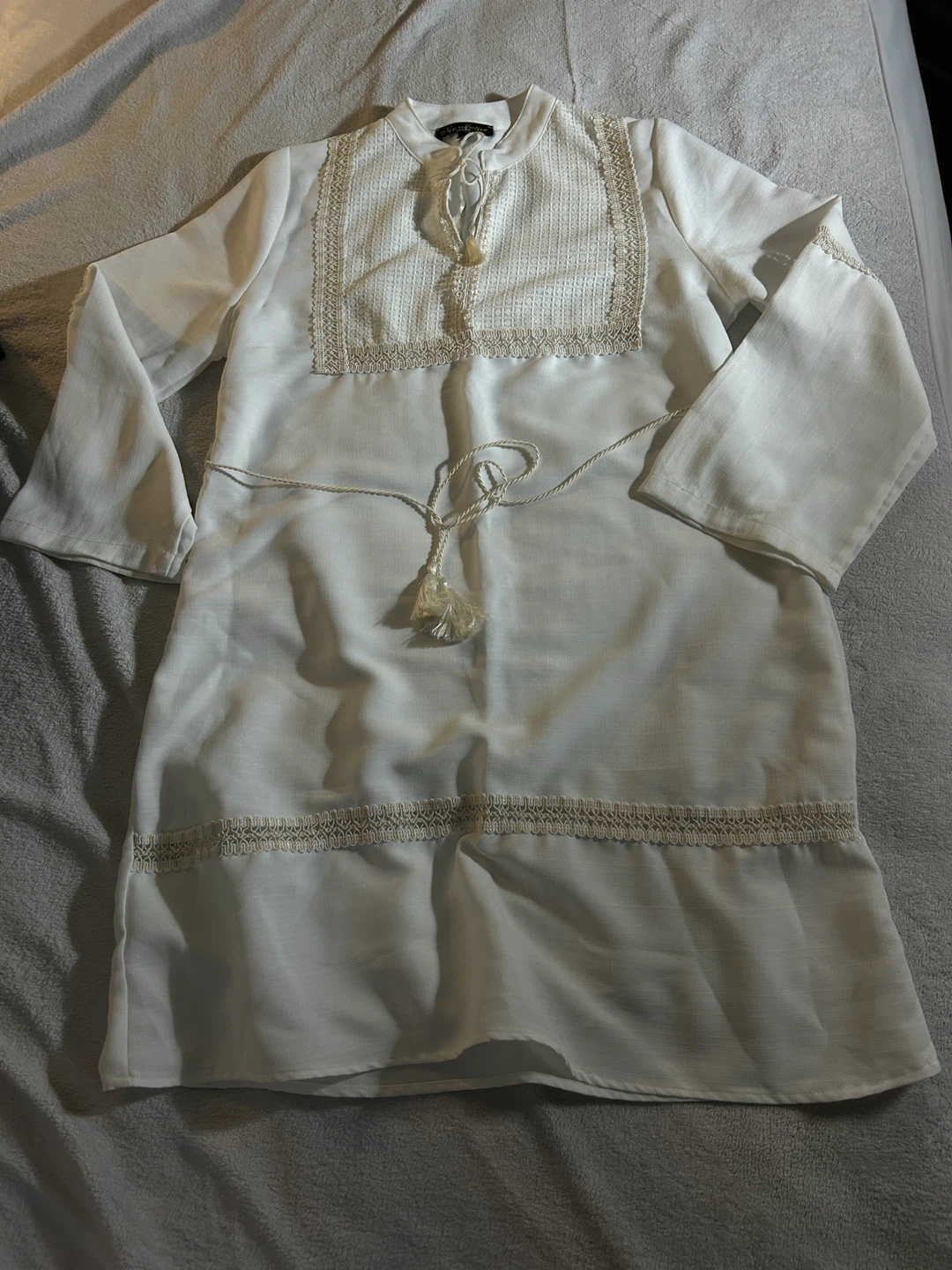 White New Collection Tunic Dress Size 42