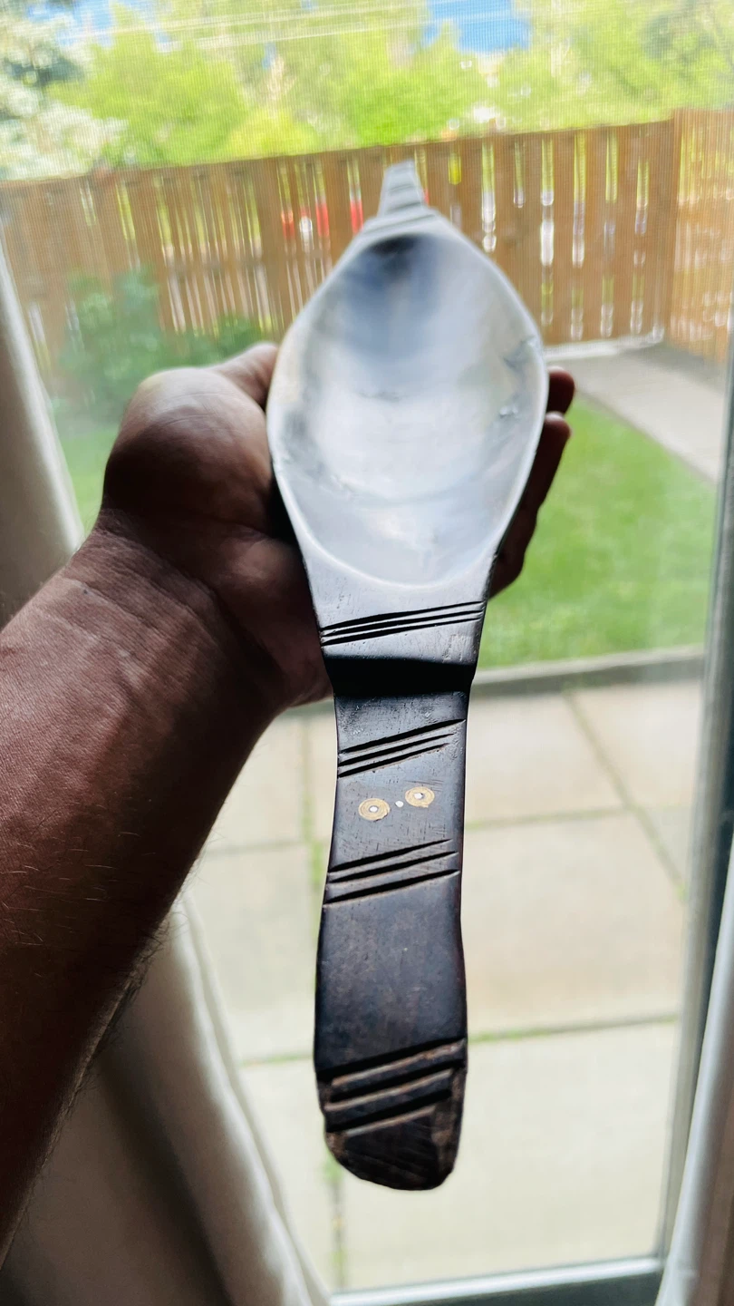 Unique Wooden Serving Spoon or Bowl