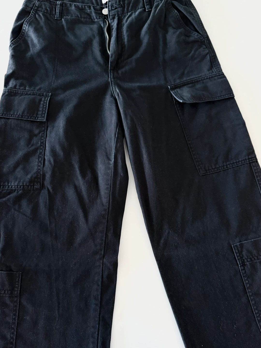 H&M Black Cargo Pants