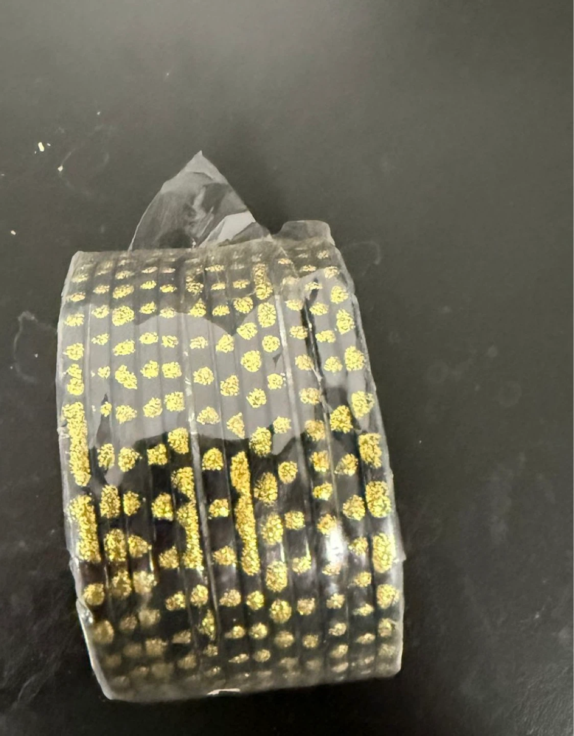 Black and Gold Bangles Set - photo 3