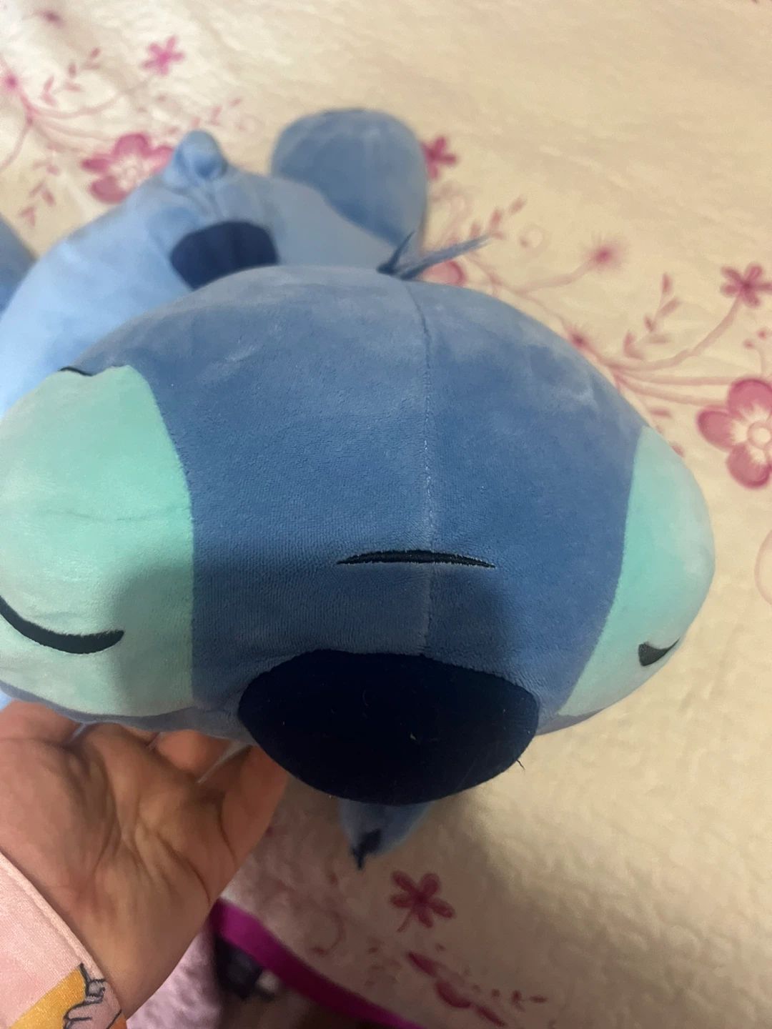 Blue Stitch Plush Toy ⚽ - photo 3