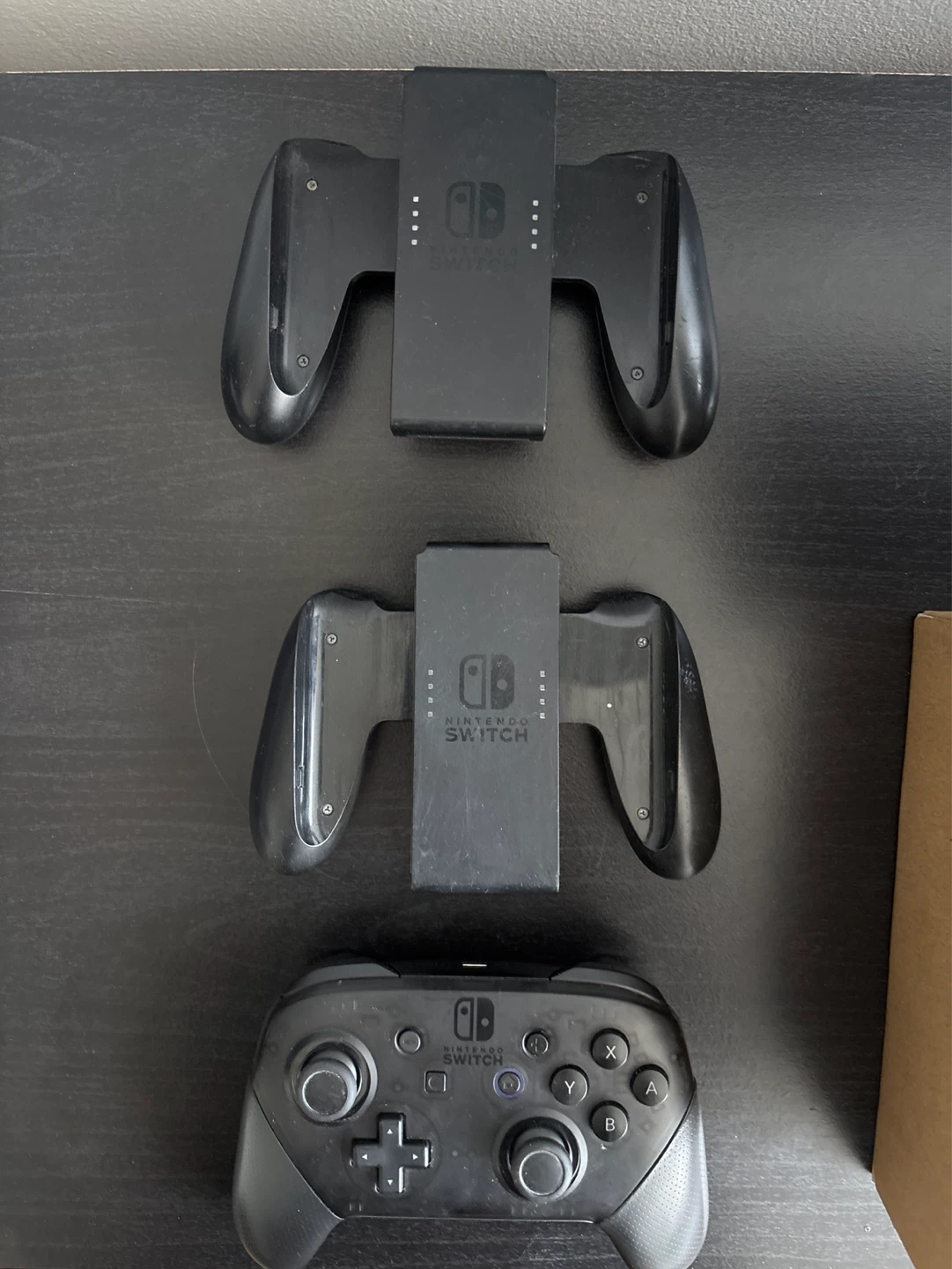 Nintendo Switch Controller Grips and Pro Controller