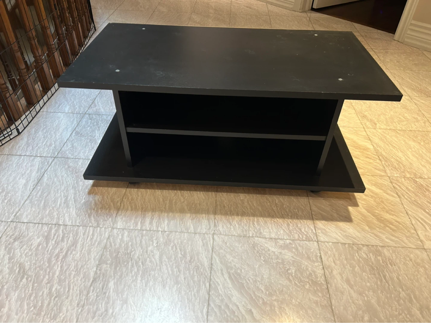 Black Entertainment Unit / Coffee Table