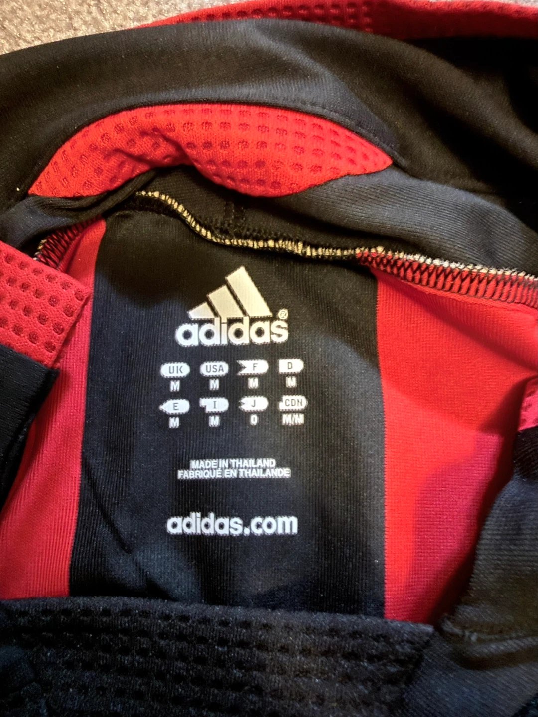 ⚽️ Authentic long-sleeve AC Milan Soccer Jersey - photo 2