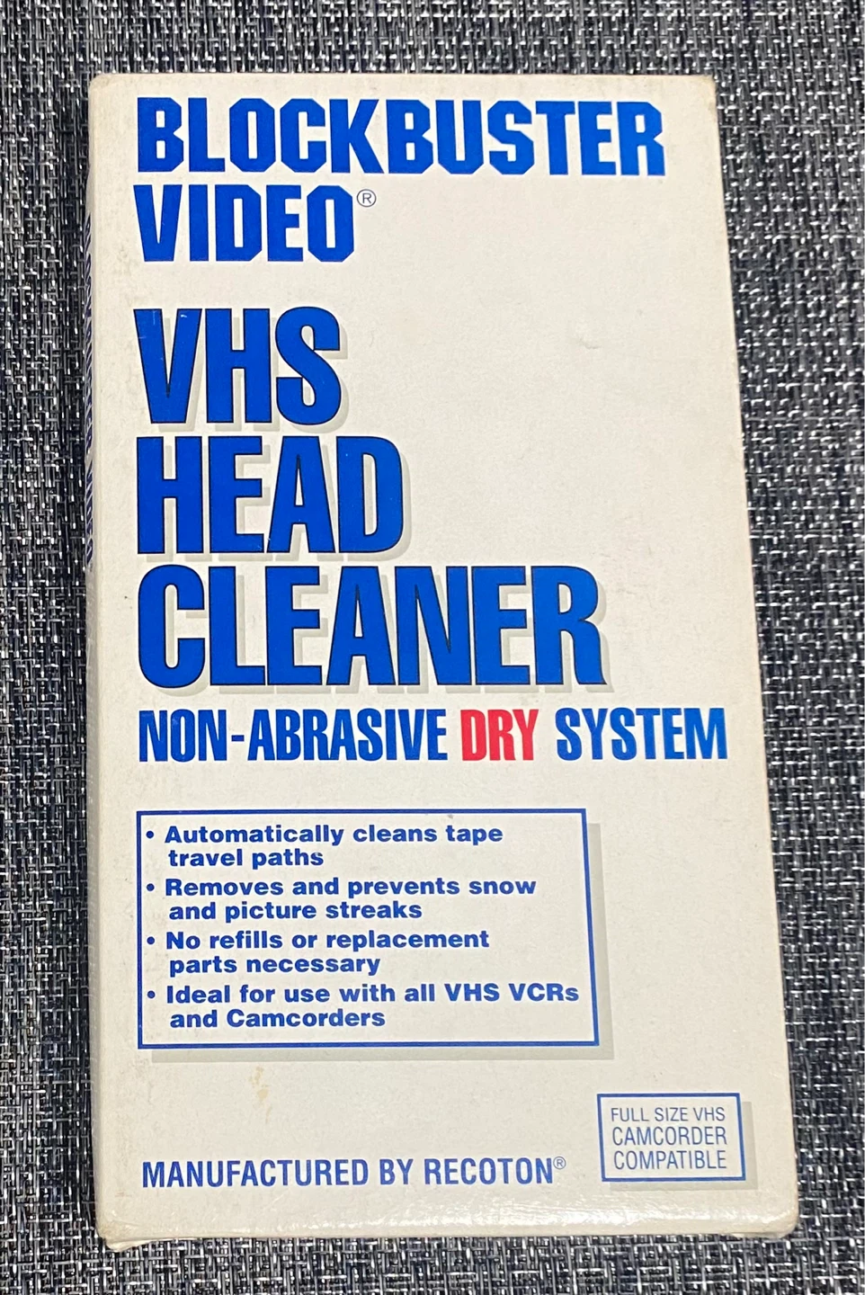 Blockbuster Video VHS Head Cleaner
