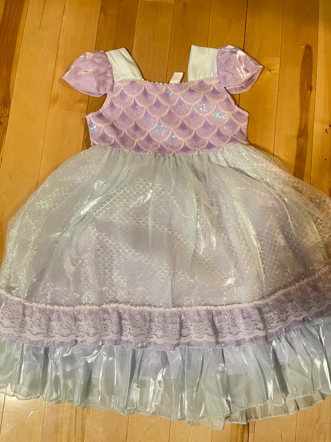 Girls Mermaid Dress Costume