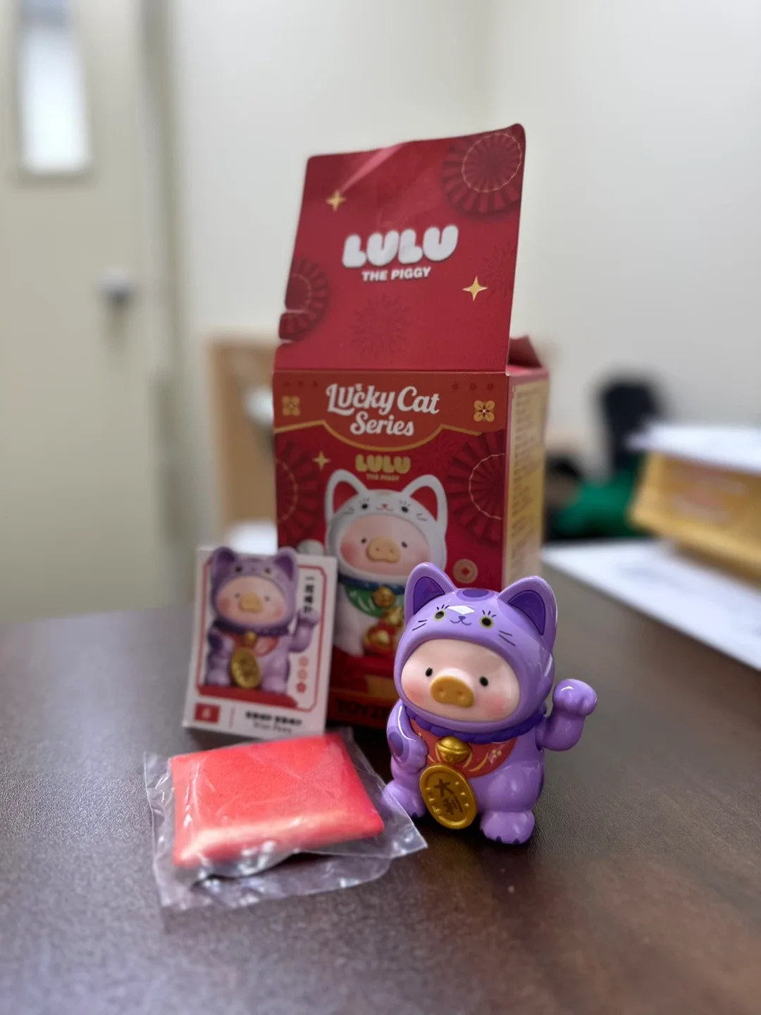Lulu The Piggy Lucky Cat Series Blind Box - Purple