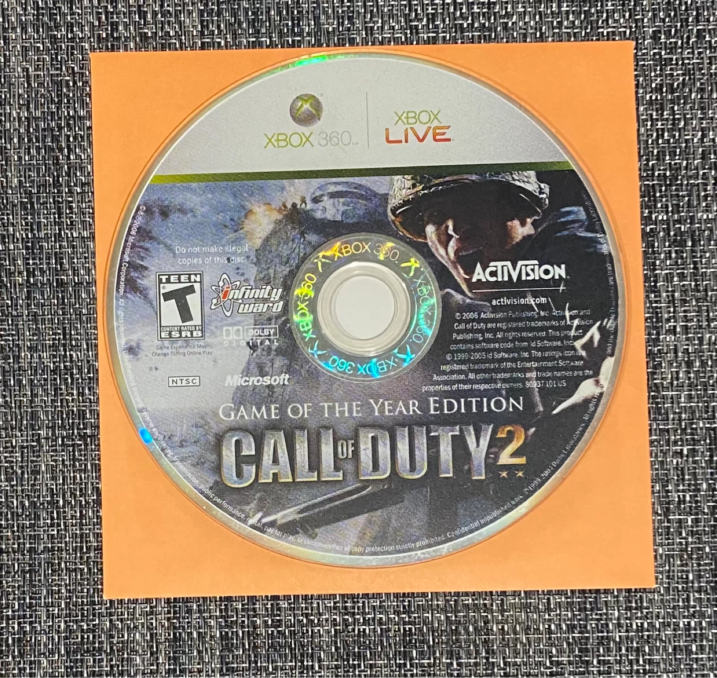 Call of Duty 2: Game of the Year Edition (Xbox 360)