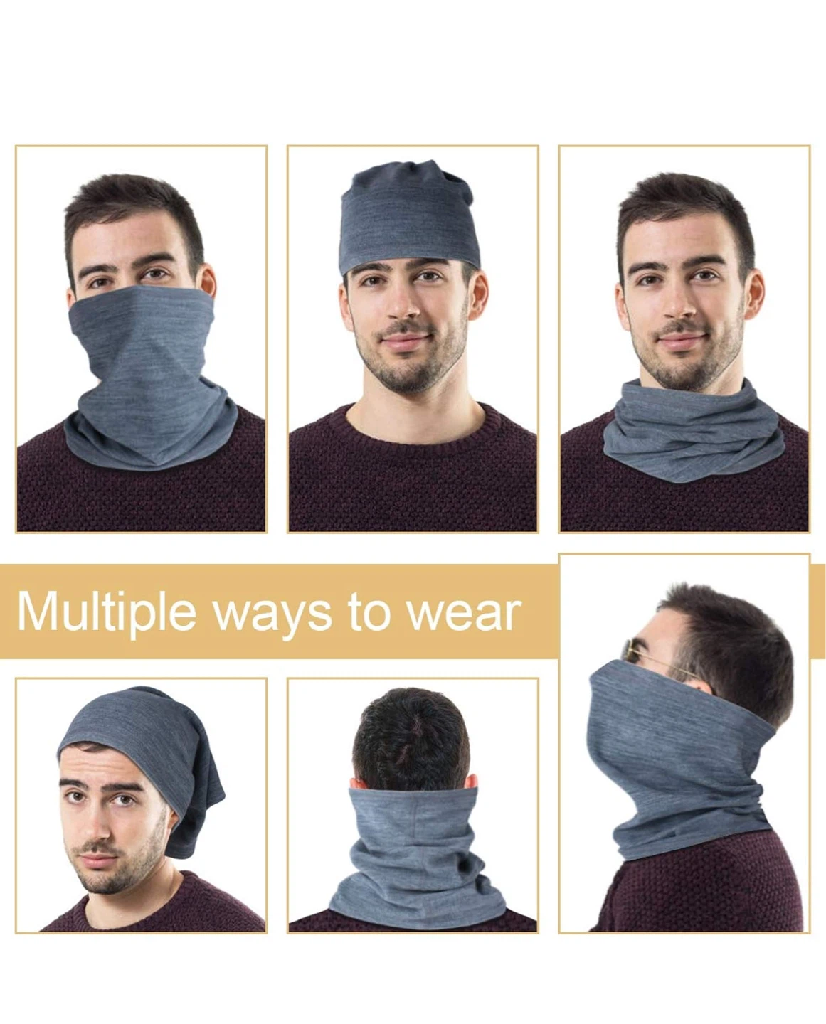Grey Neck Warmer - photo 4