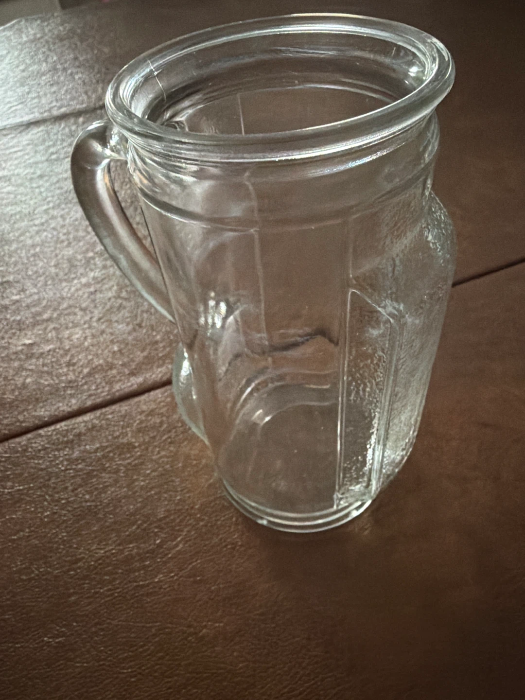 Clear Glass golf bag jar with Handle - photo 2