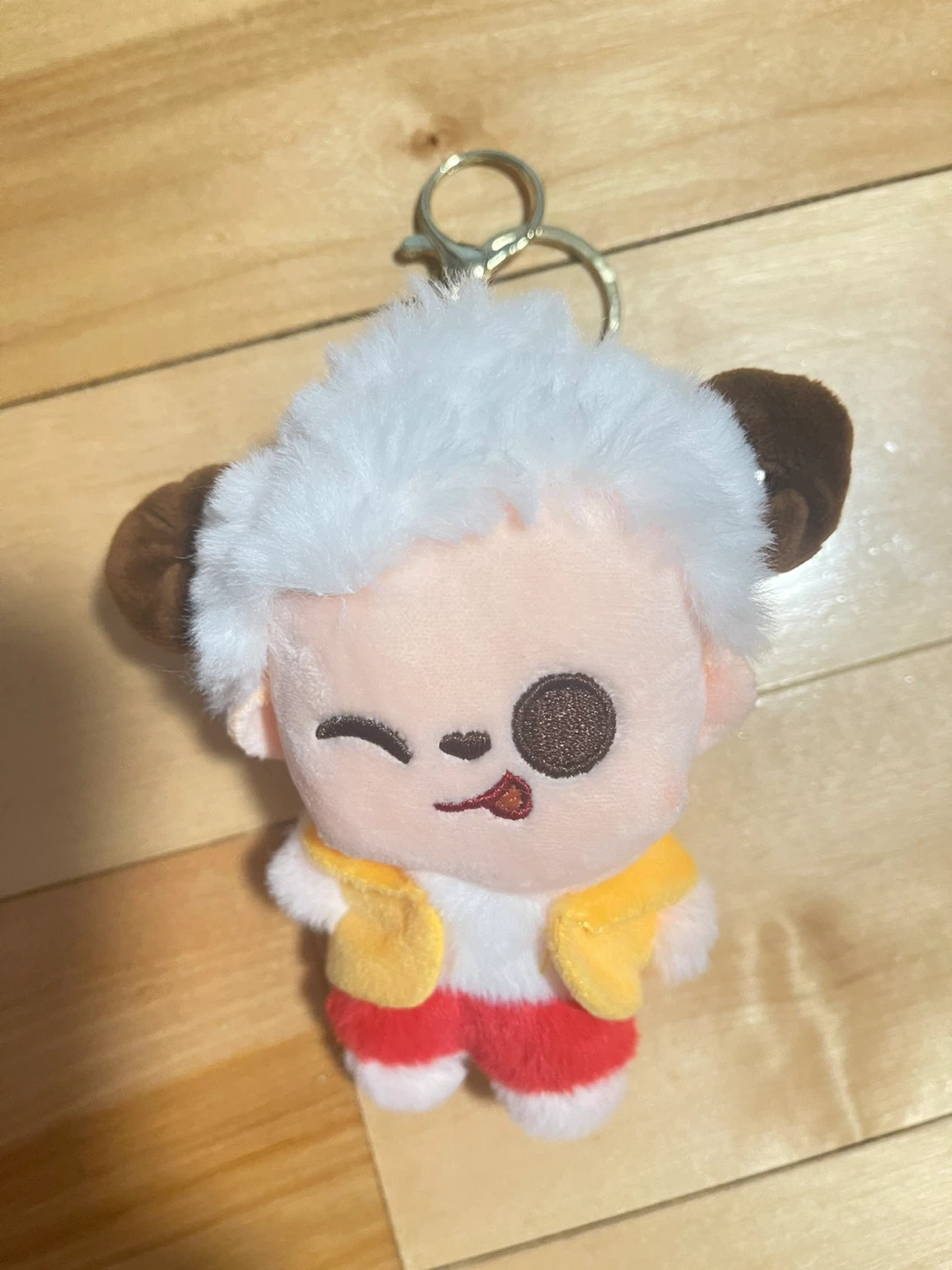 Plush Sheep Keychain