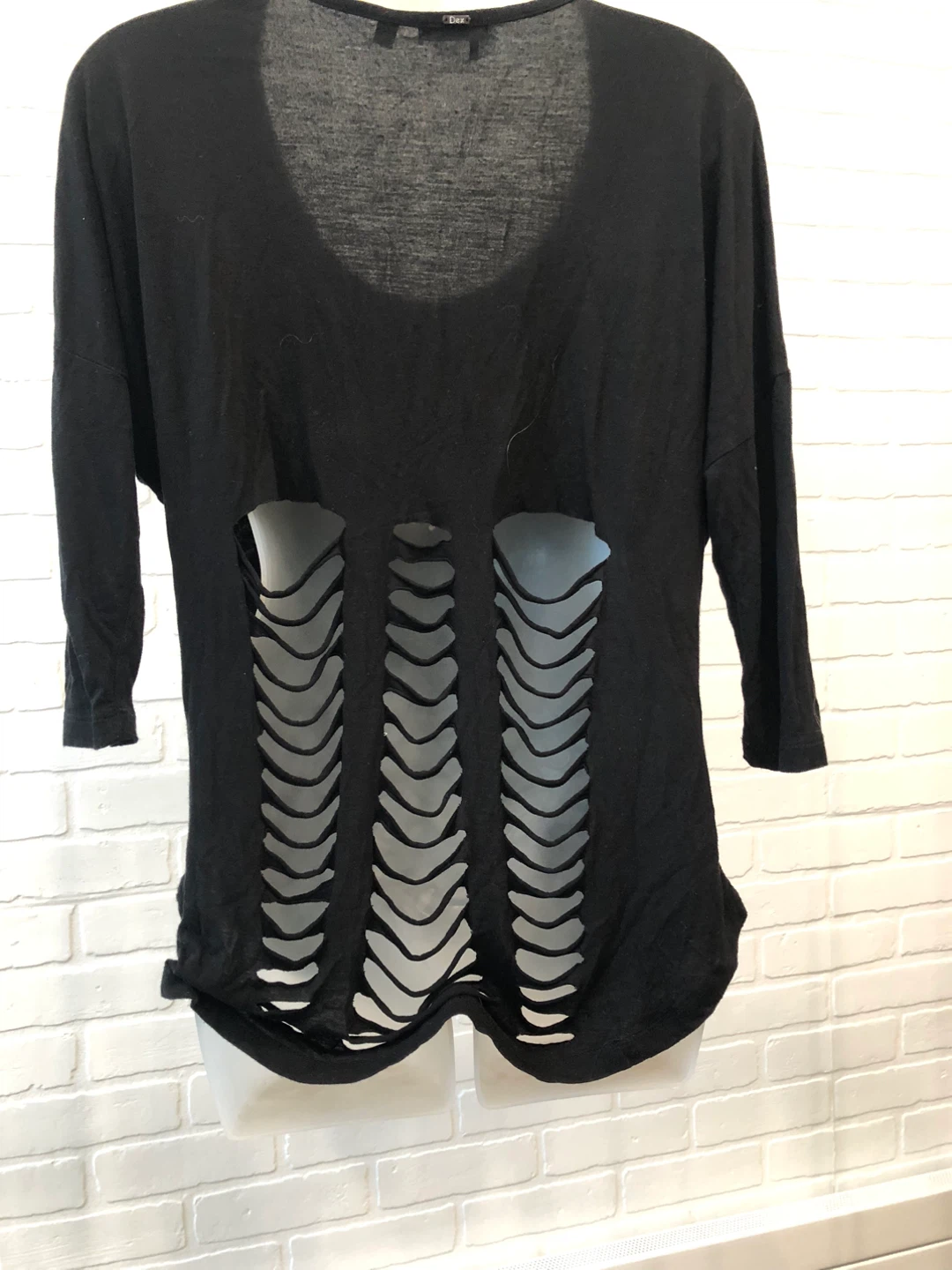 Black Skull T-Shirt M - photo 2